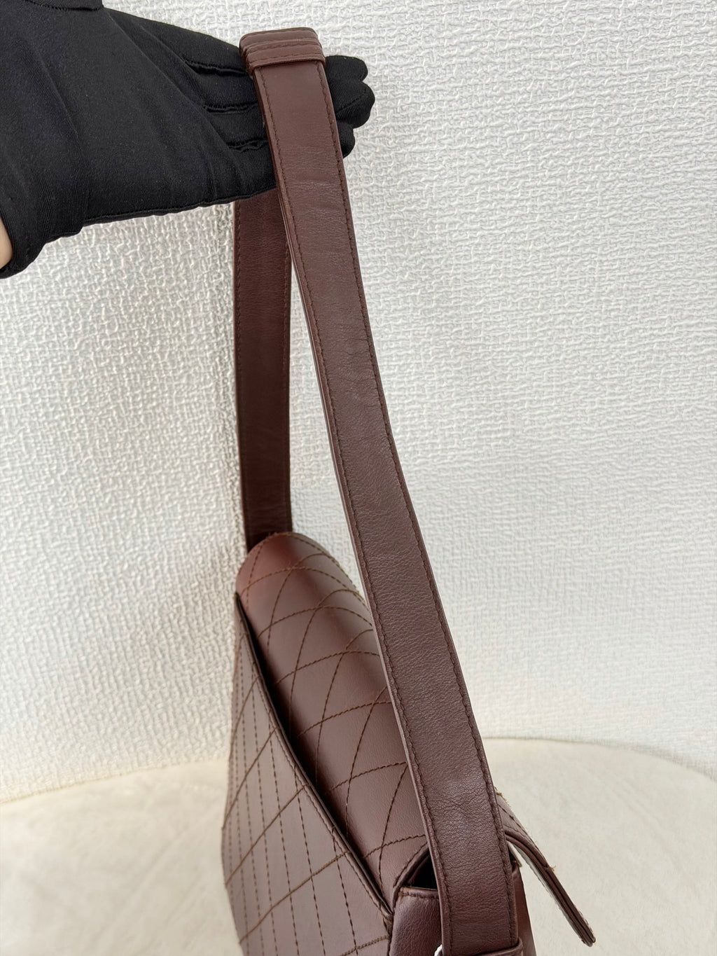 CHANEL Genuine Quilted Handbag