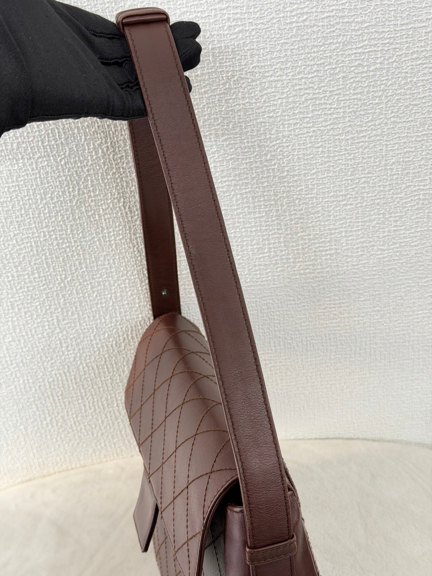 CHANEL Genuine Quilted Handbag