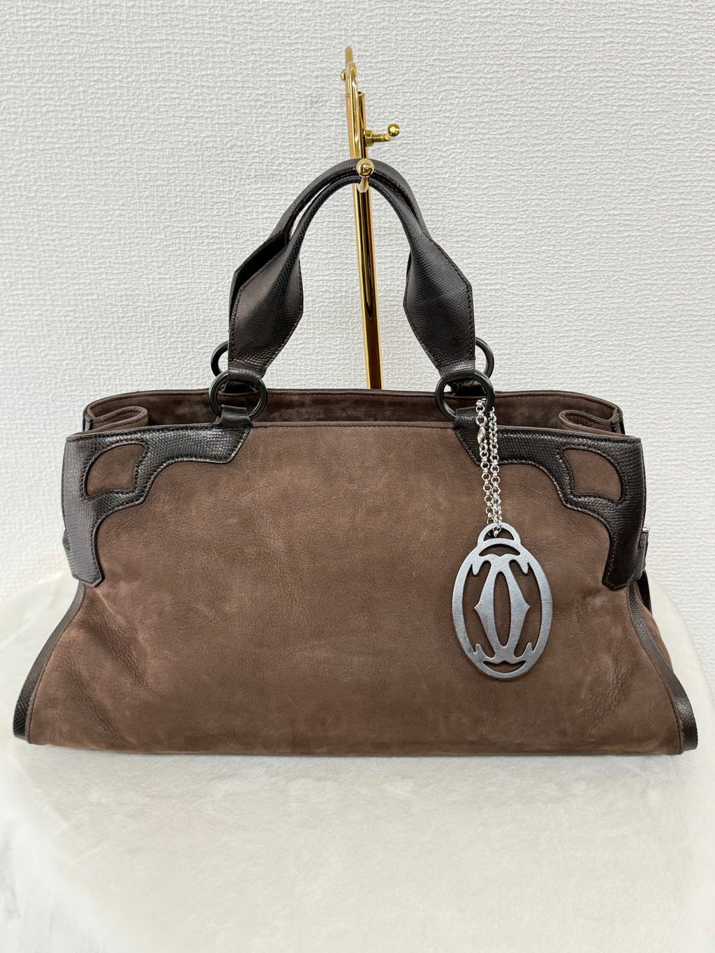 CARTIER Suede Totebag