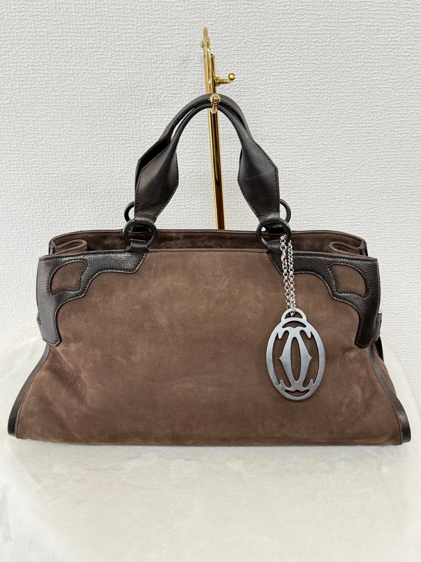 CARTIER Suede Totebag