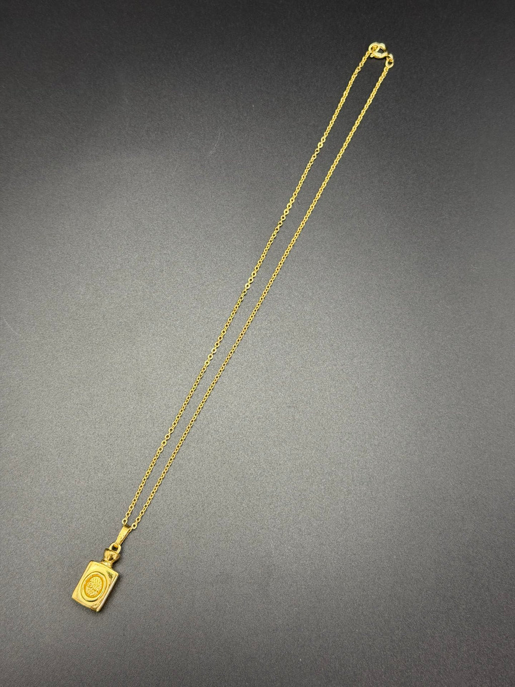 CHRISTIAN DIOR Perfume Bottle Pendant (with necklace)