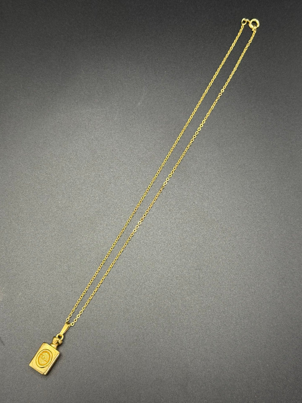 CHRISTIAN DIOR Perfume Bottle Pendant (with necklace)