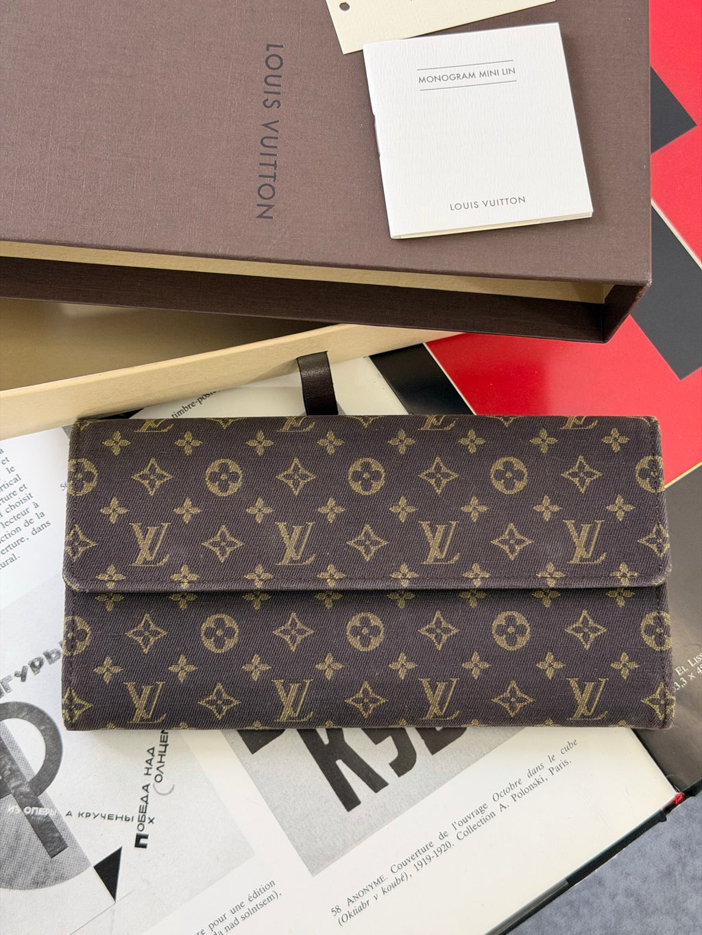 LOUIS VUITTON Monogram Fabric Bifold Wallet