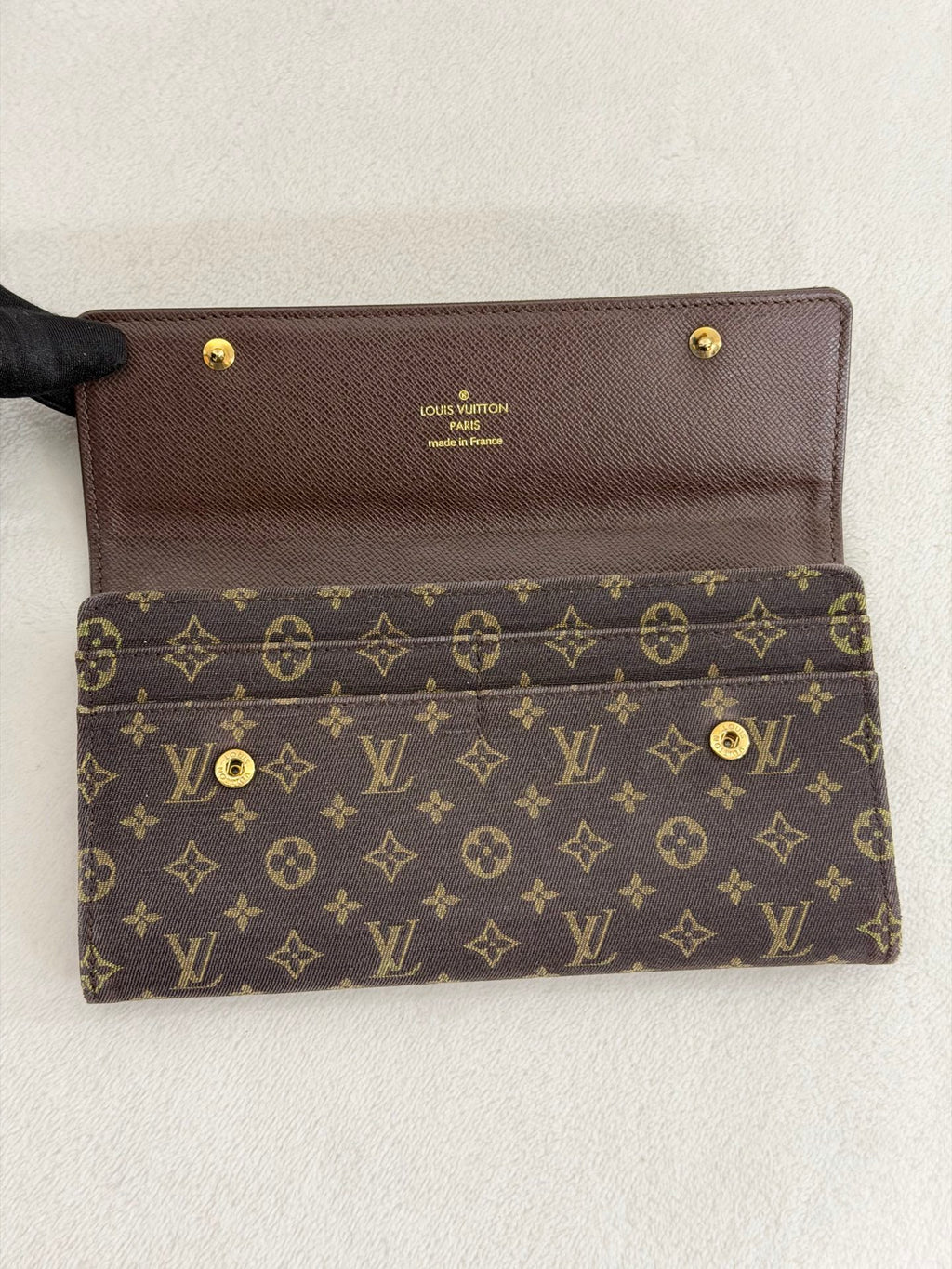 LOUIS VUITTON Monogram Fabric Bifold Wallet