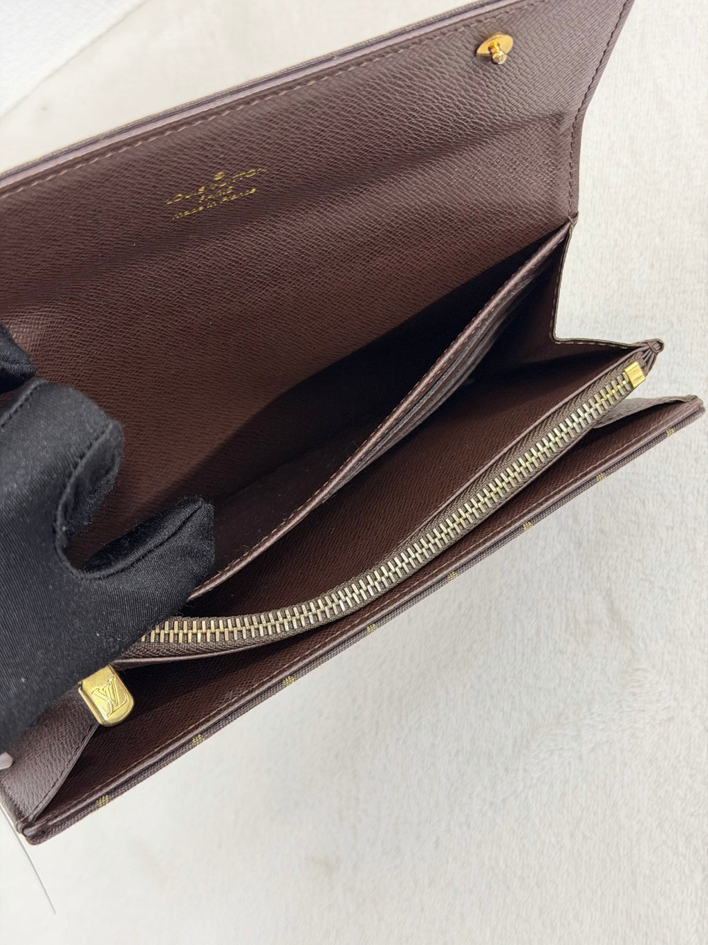LOUIS VUITTON Monogram Fabric Bifold Wallet