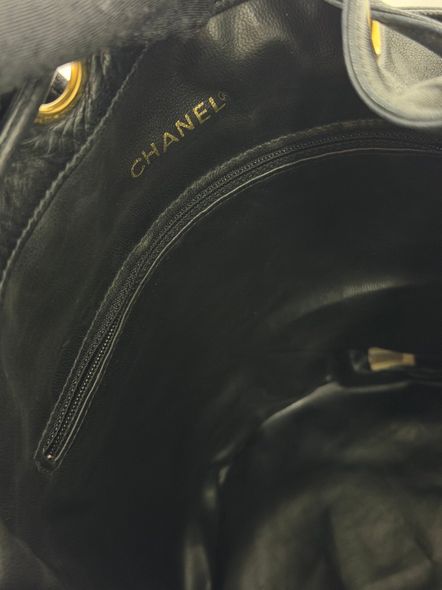 CHANEL Genuine Bucket Shoulderbag Set