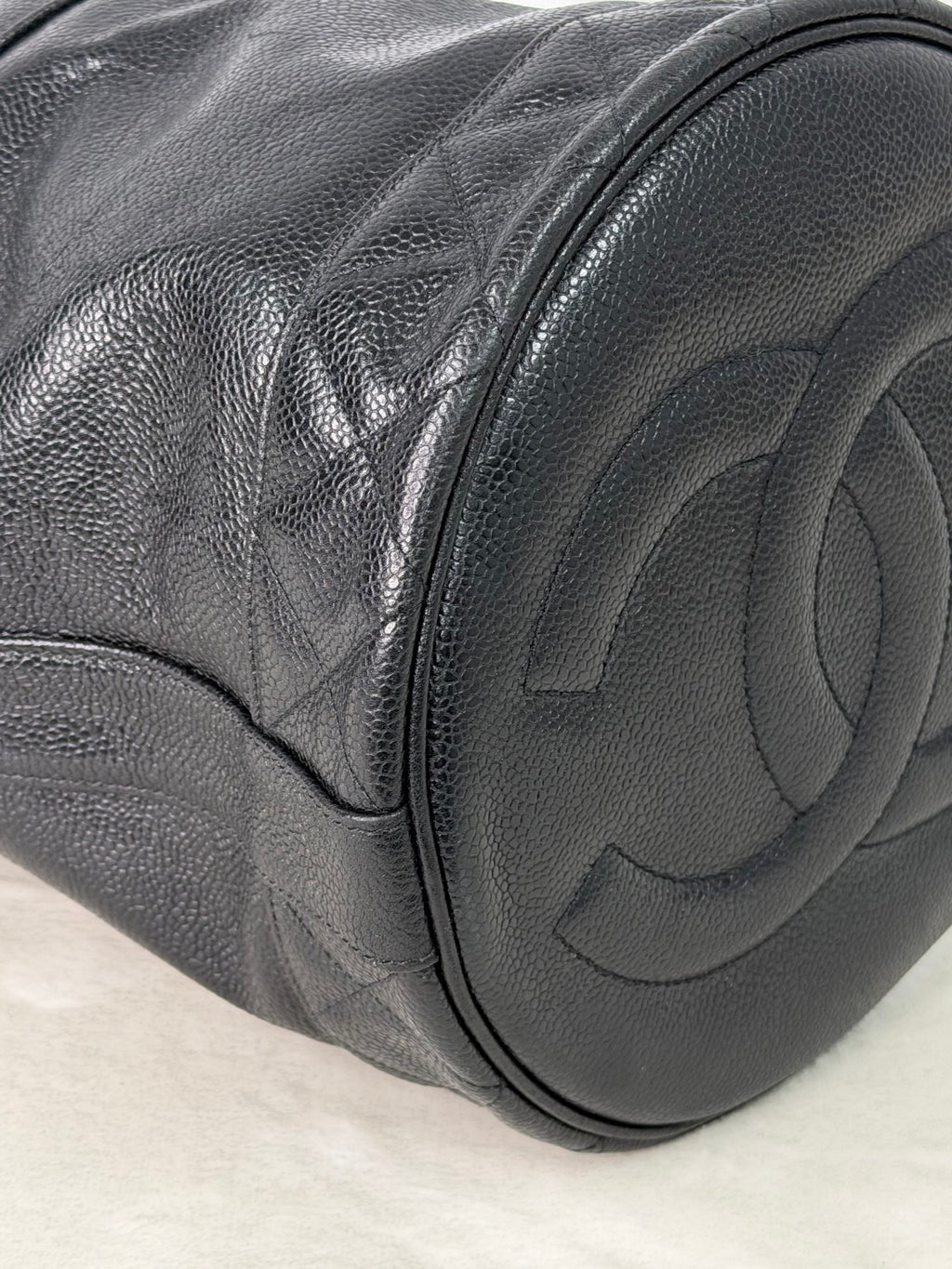 CHANEL Genuine Bucket Shoulderbag Set