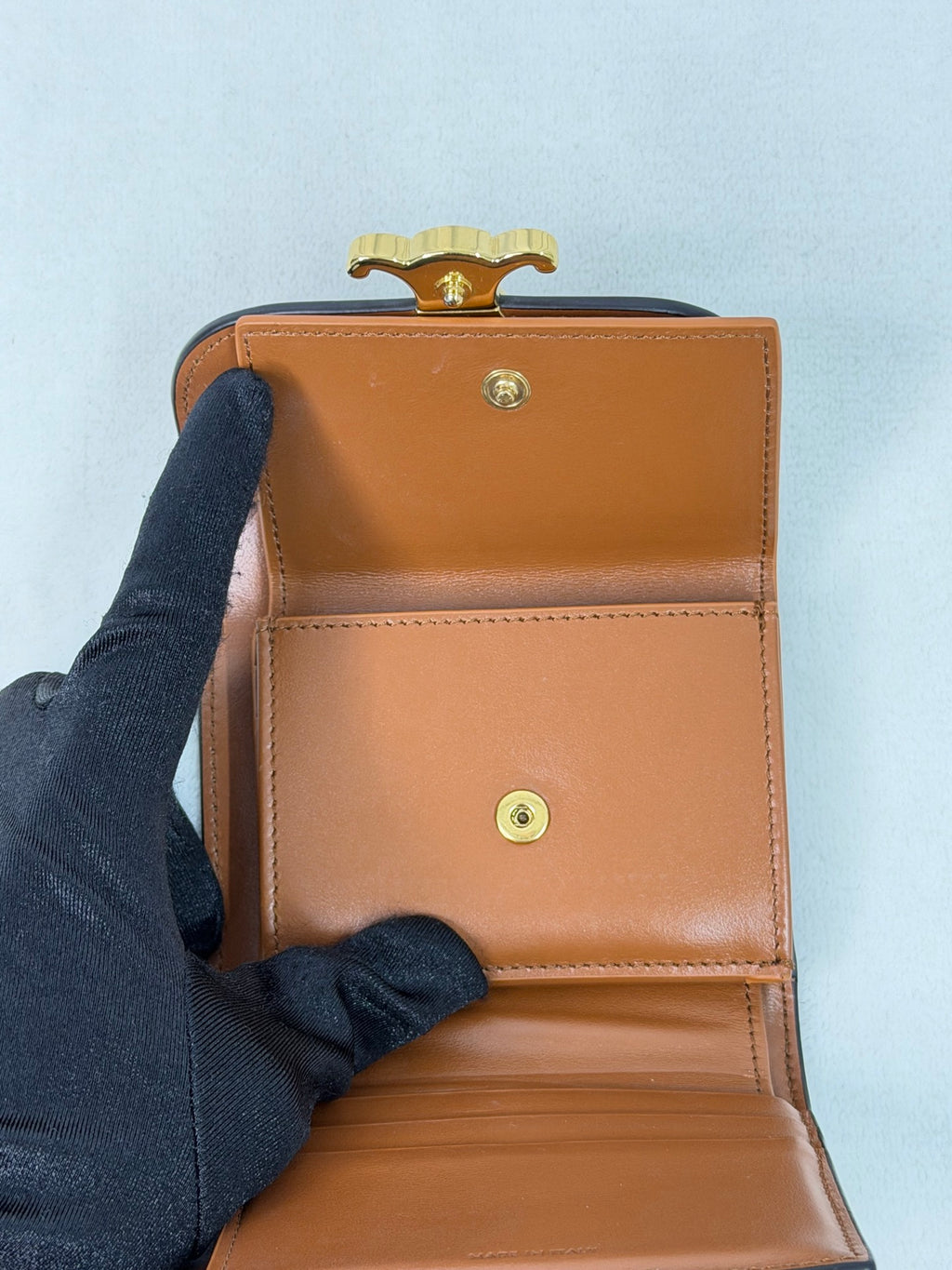 CELINE Macadam Trifold Wallet