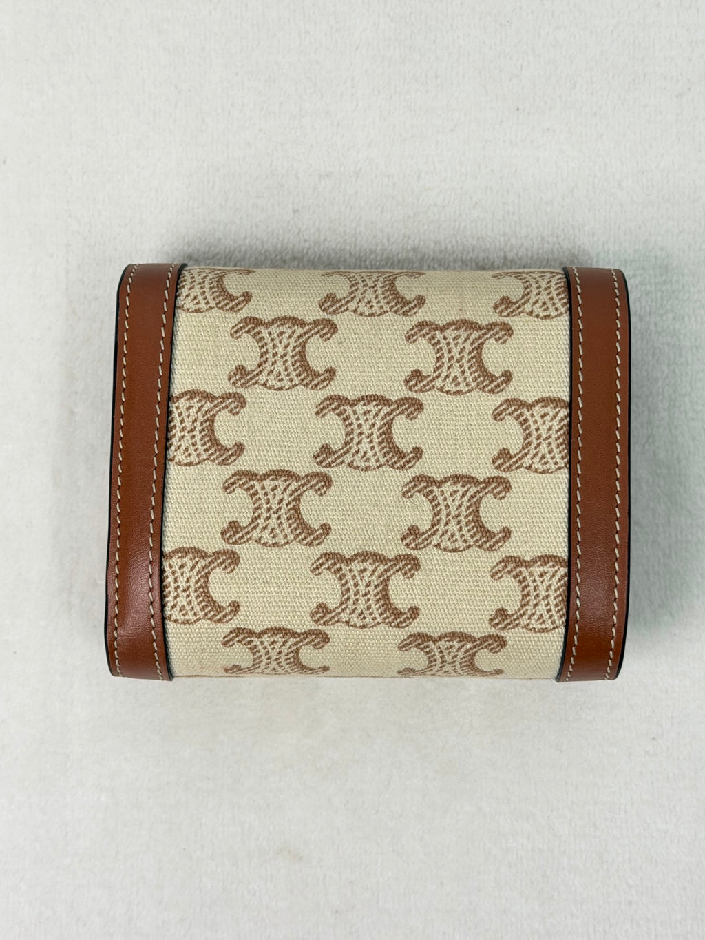 CELINE Macadam Trifold Wallet