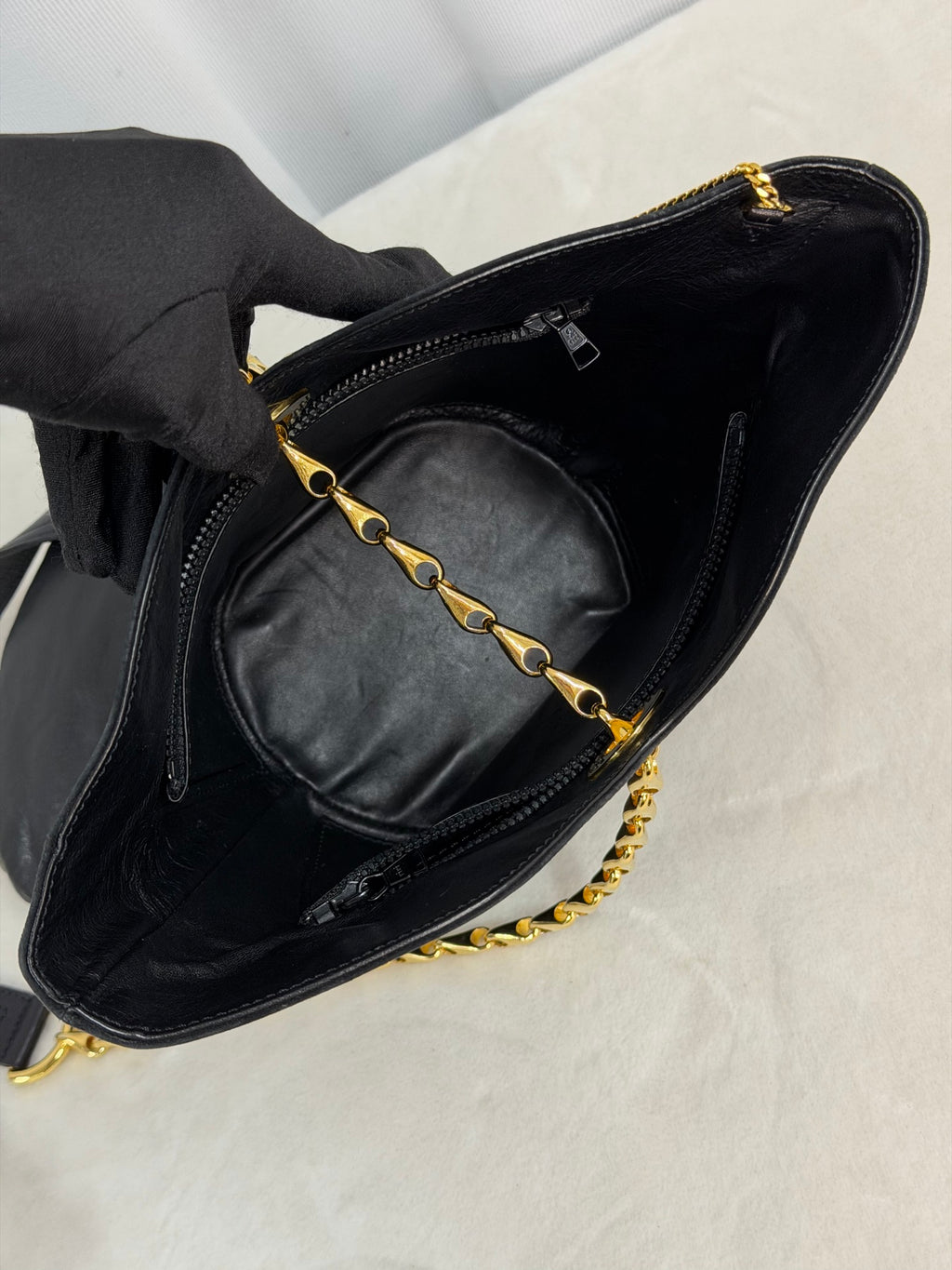 CELINE Suede Tote 2WAY Shoulder bag Set