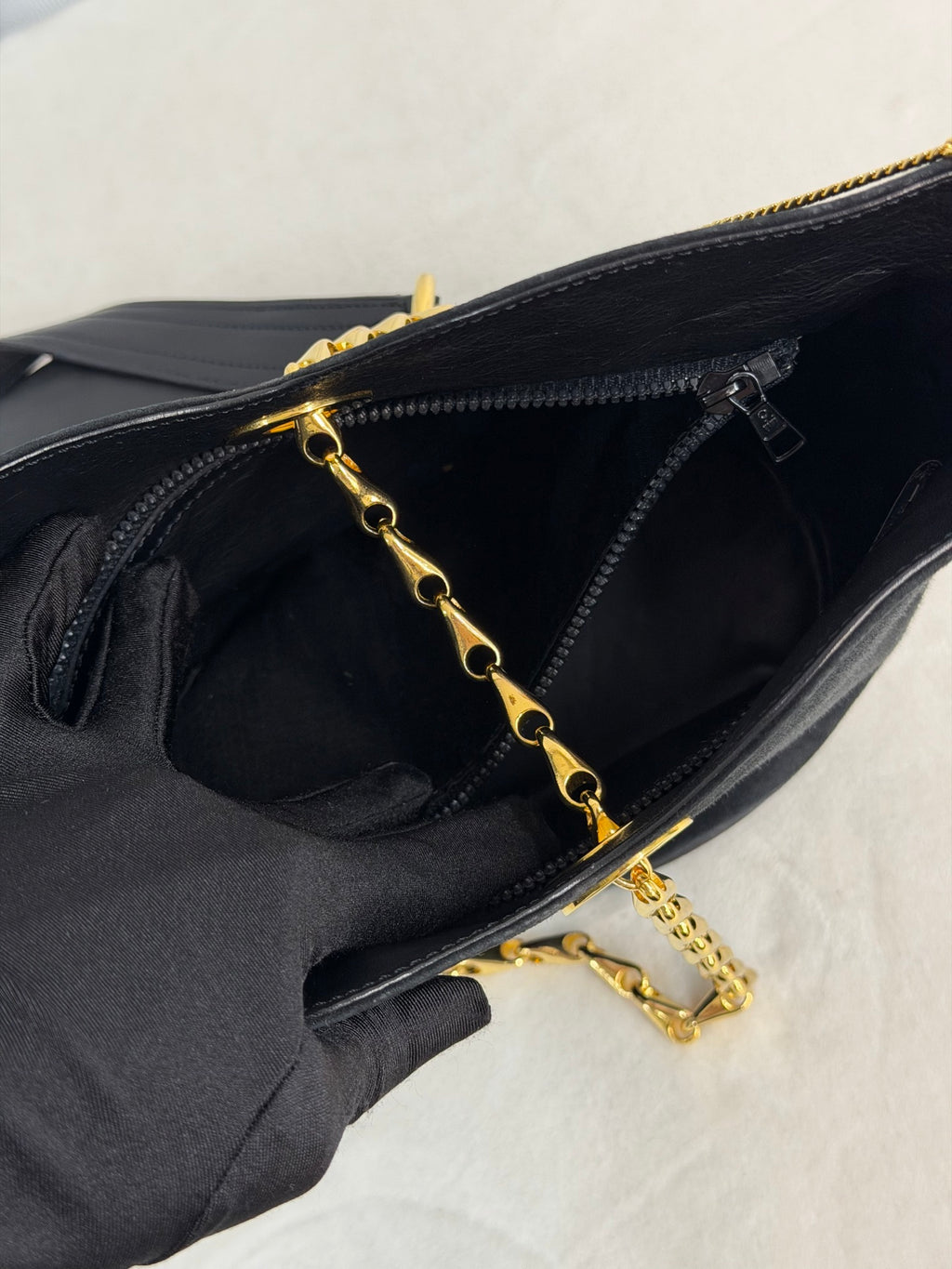 CELINE Suede Tote 2WAY Shoulder bag Set