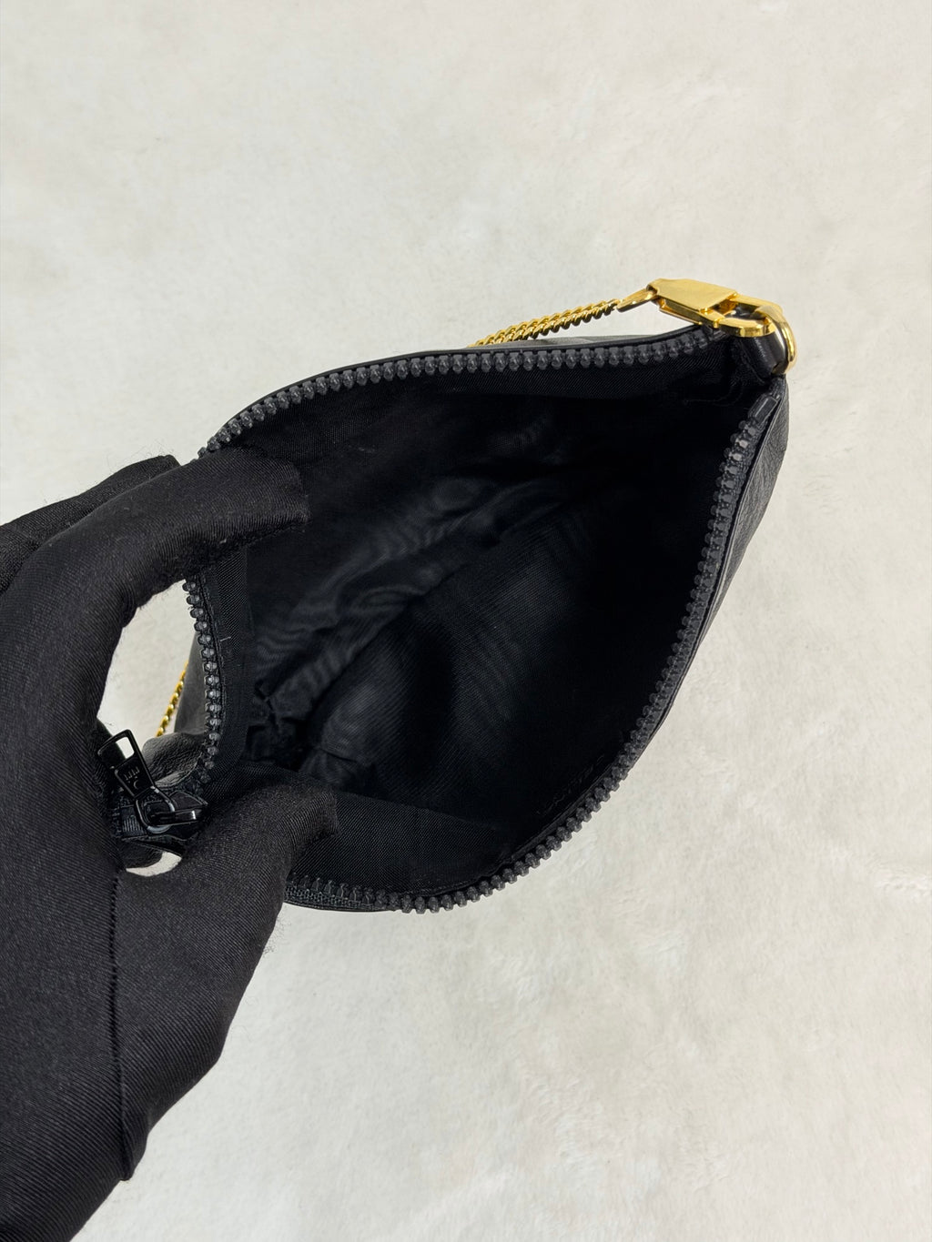 CELINE Suede Tote 2WAY Shoulder bag Set