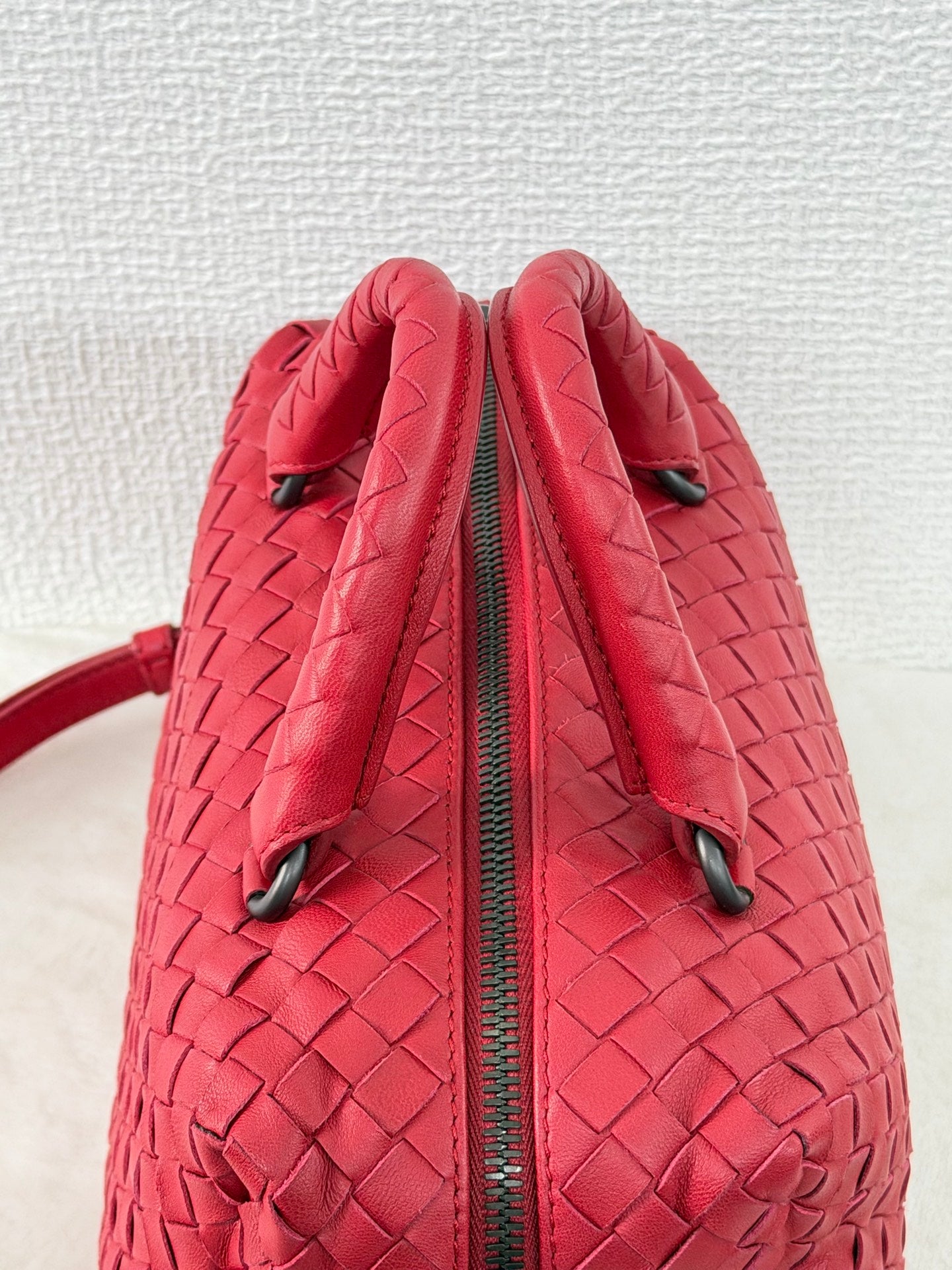 BOTTEGA VENETA Intrecciato Boston 2WAY Handbag