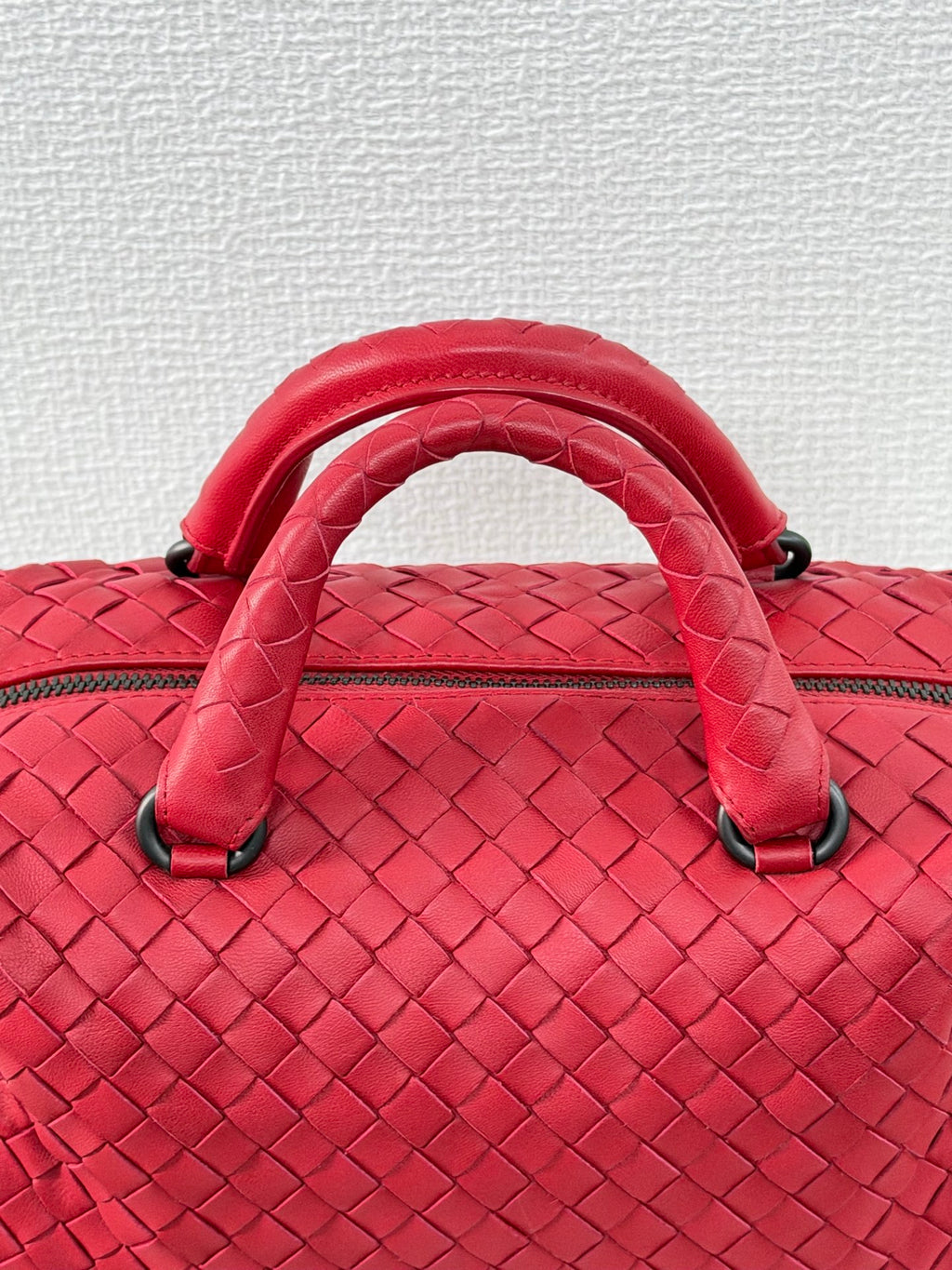 BOTTEGA VENETA Intrecciato Boston 2WAY Handbag