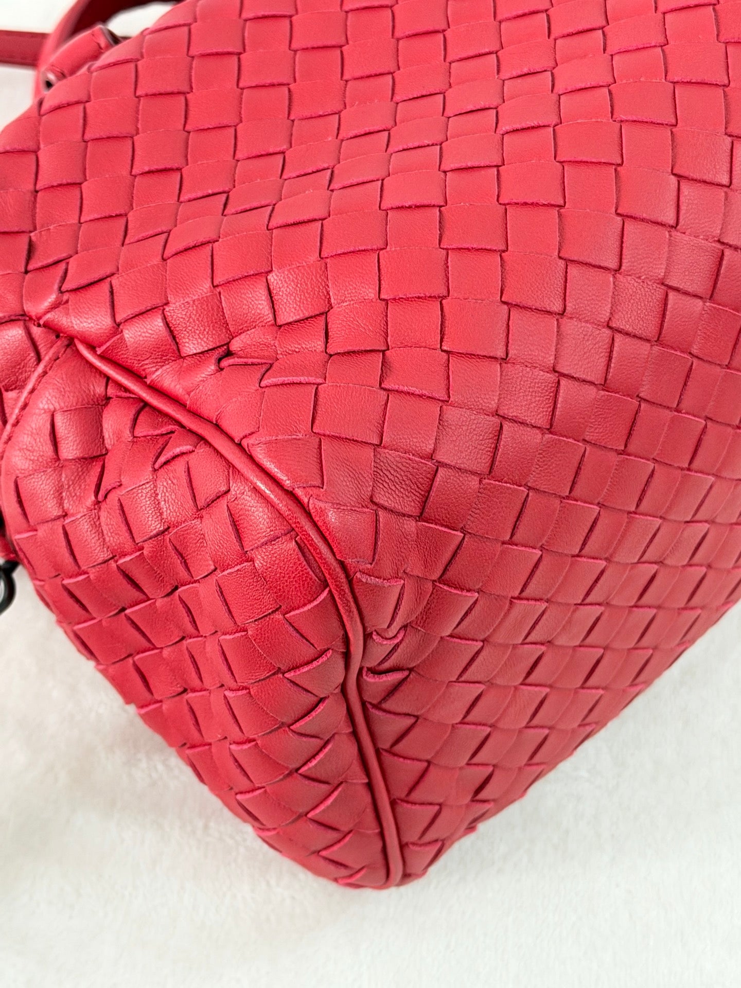 BOTTEGA VENETA Intrecciato Boston 2WAY Handbag