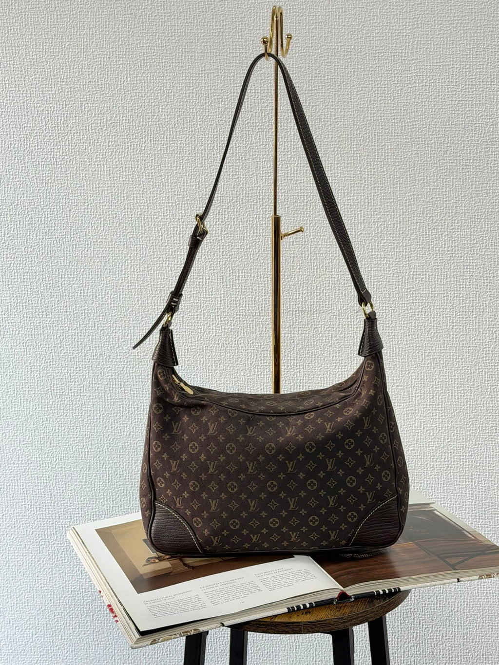 LOUIS VUITTON Monogram Denim Handbag