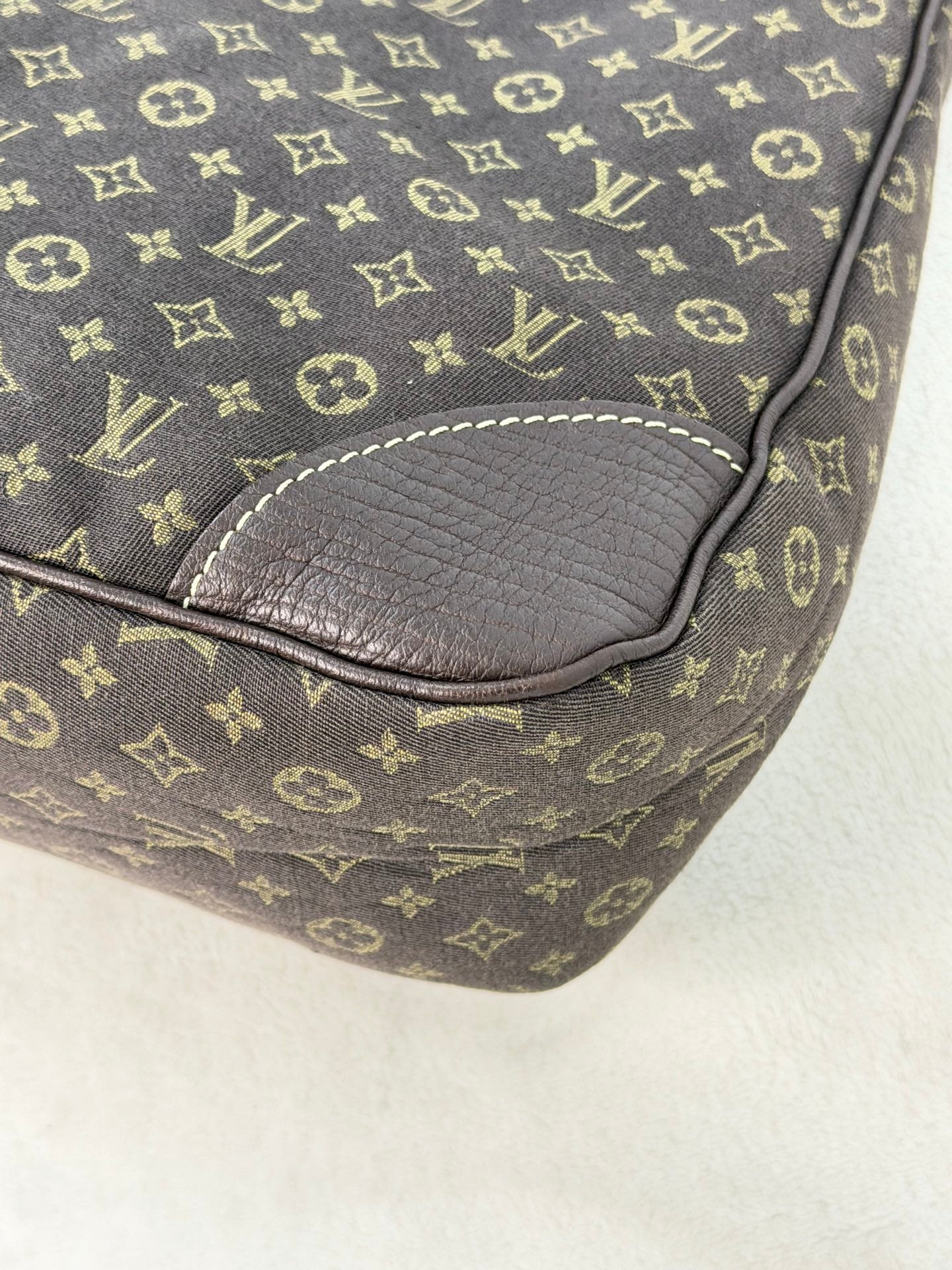 LOUIS VUITTON Monogram Denim Handbag