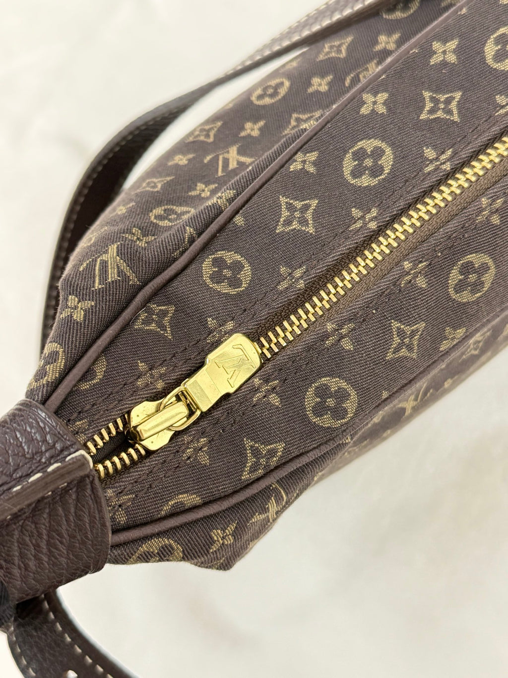 LOUIS VUITTON Monogram Denim Handbag