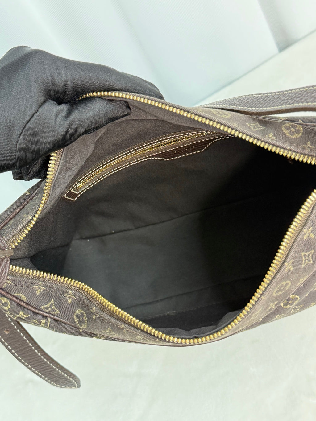 LOUIS VUITTON Monogram Denim Handbag