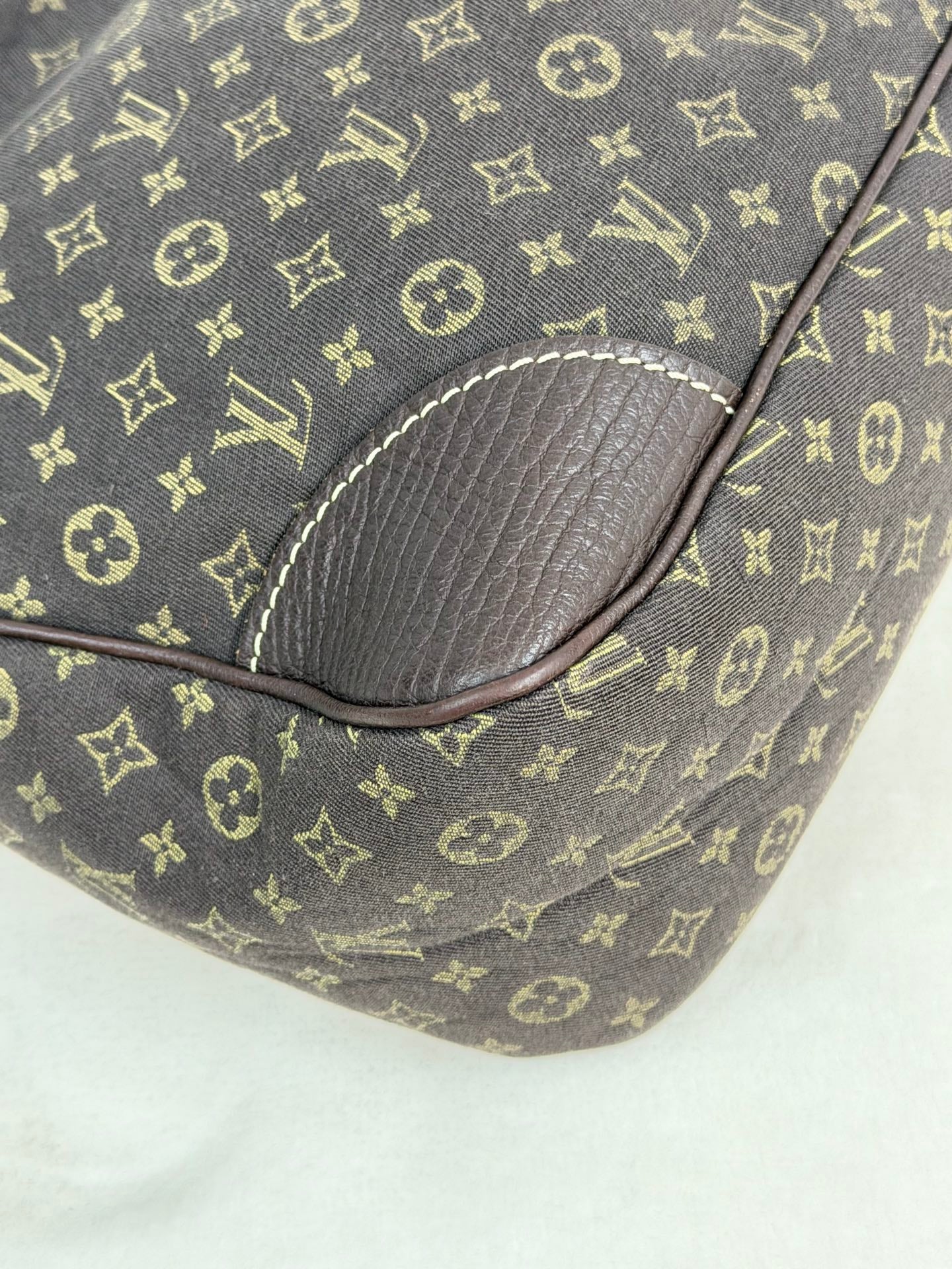 LOUIS VUITTON Monogram Denim Handbag