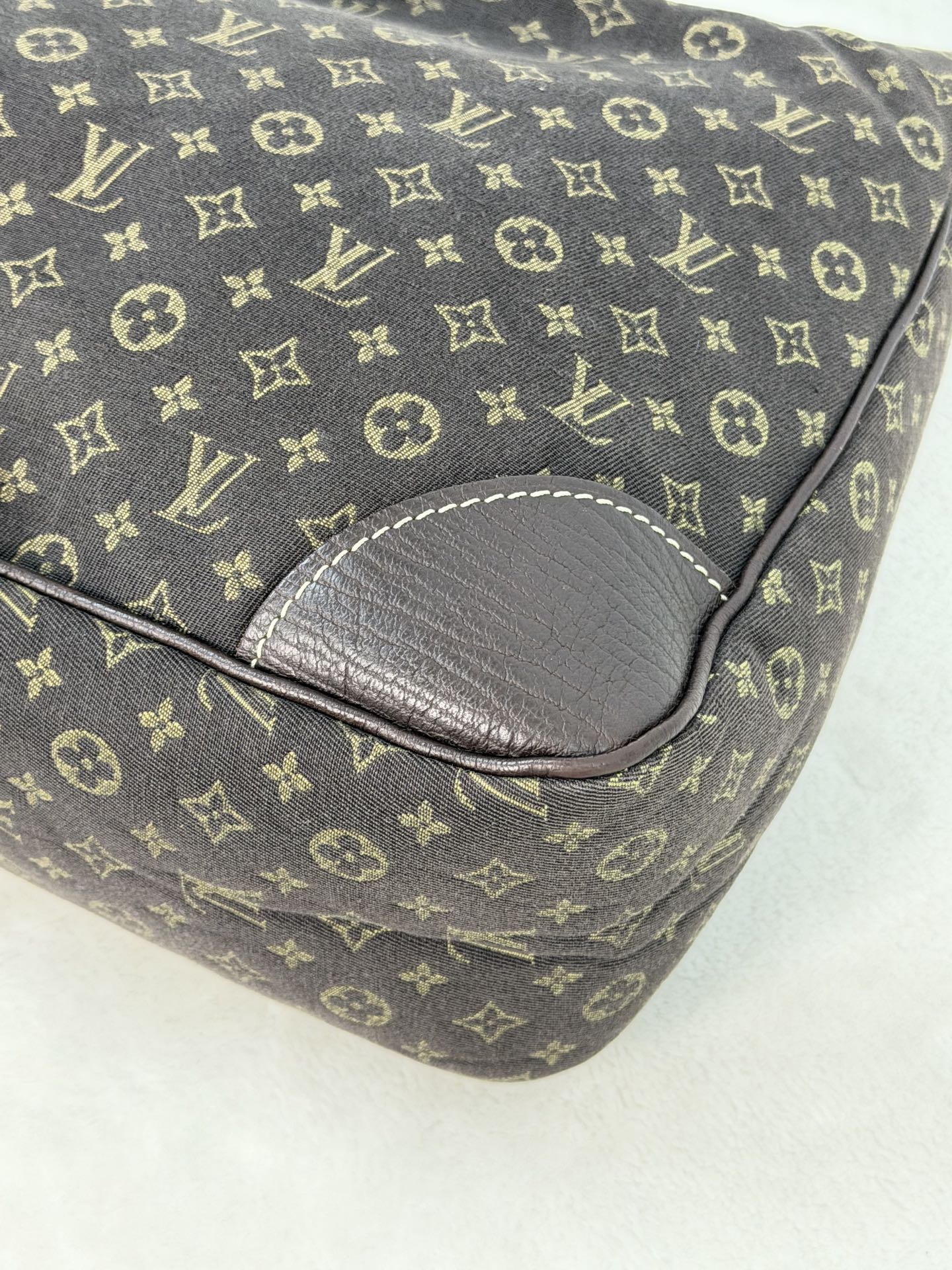 LOUIS VUITTON Monogram Denim Handbag