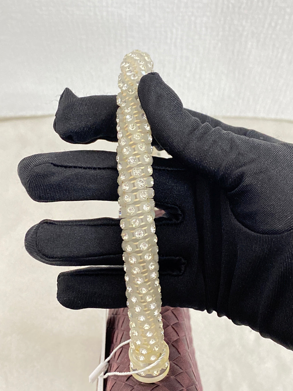 BOTTEGA VENETA Patti Intrecciato Satin Handbag