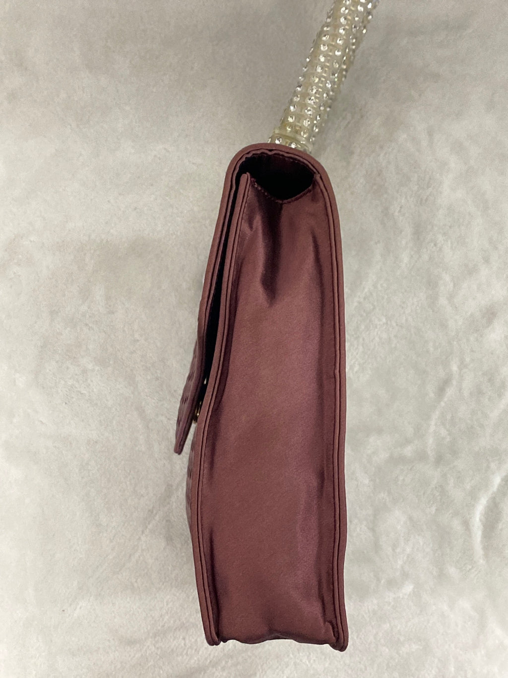 BOTTEGA VENETA Patti Intrecciato Satin Handbag