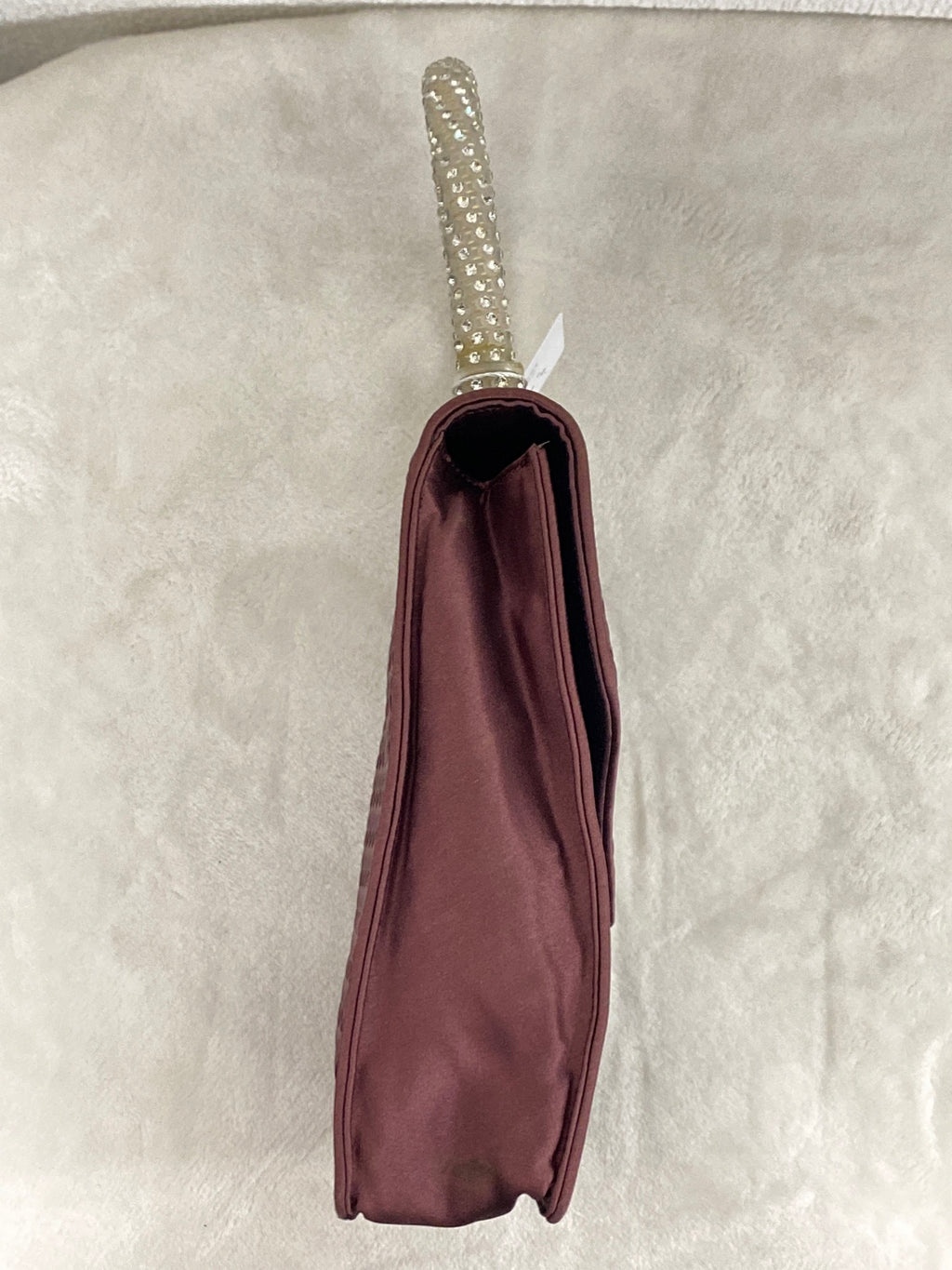 BOTTEGA VENETA Patti Intrecciato Satin Handbag