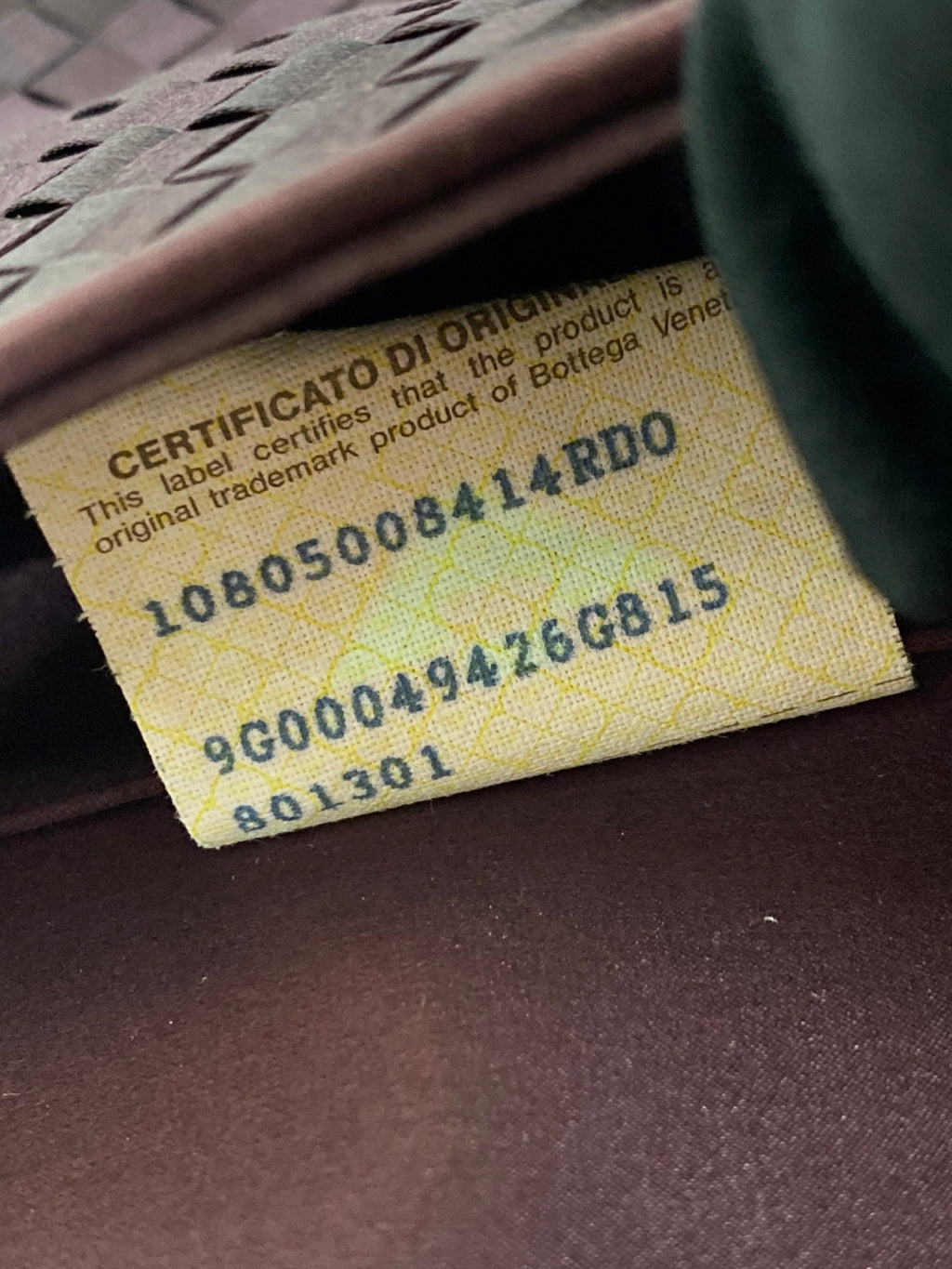 BOTTEGA VENETA Patti Intrecciato Satin Handbag