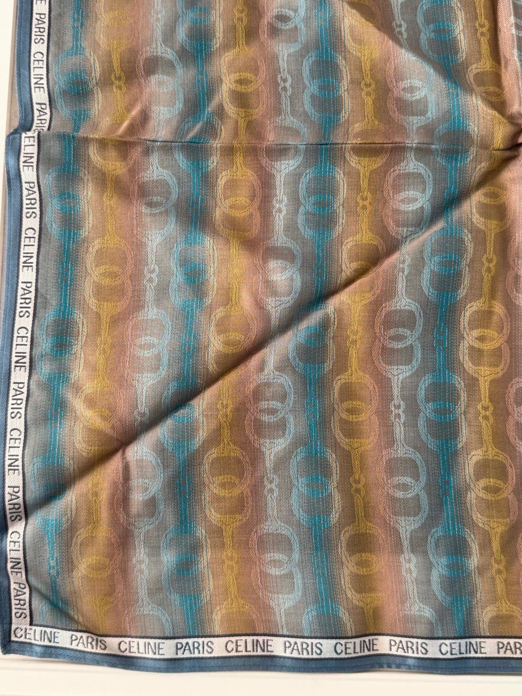 CELINE Cotton Scarf Set (New)
