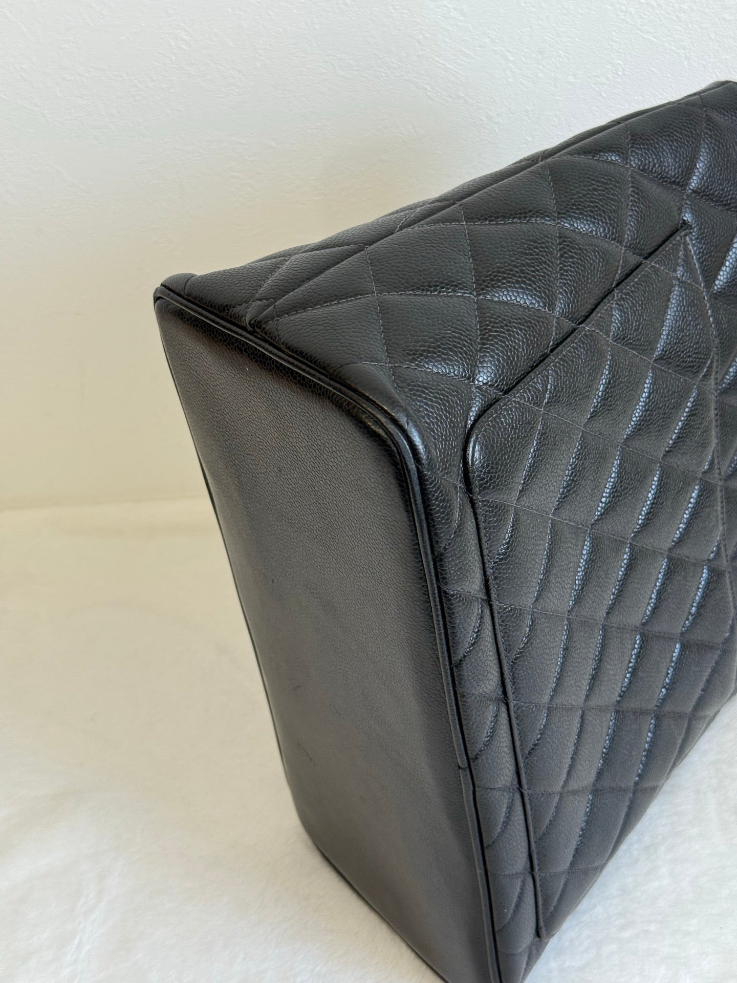 CHANEL Hilton Caiver Handbag