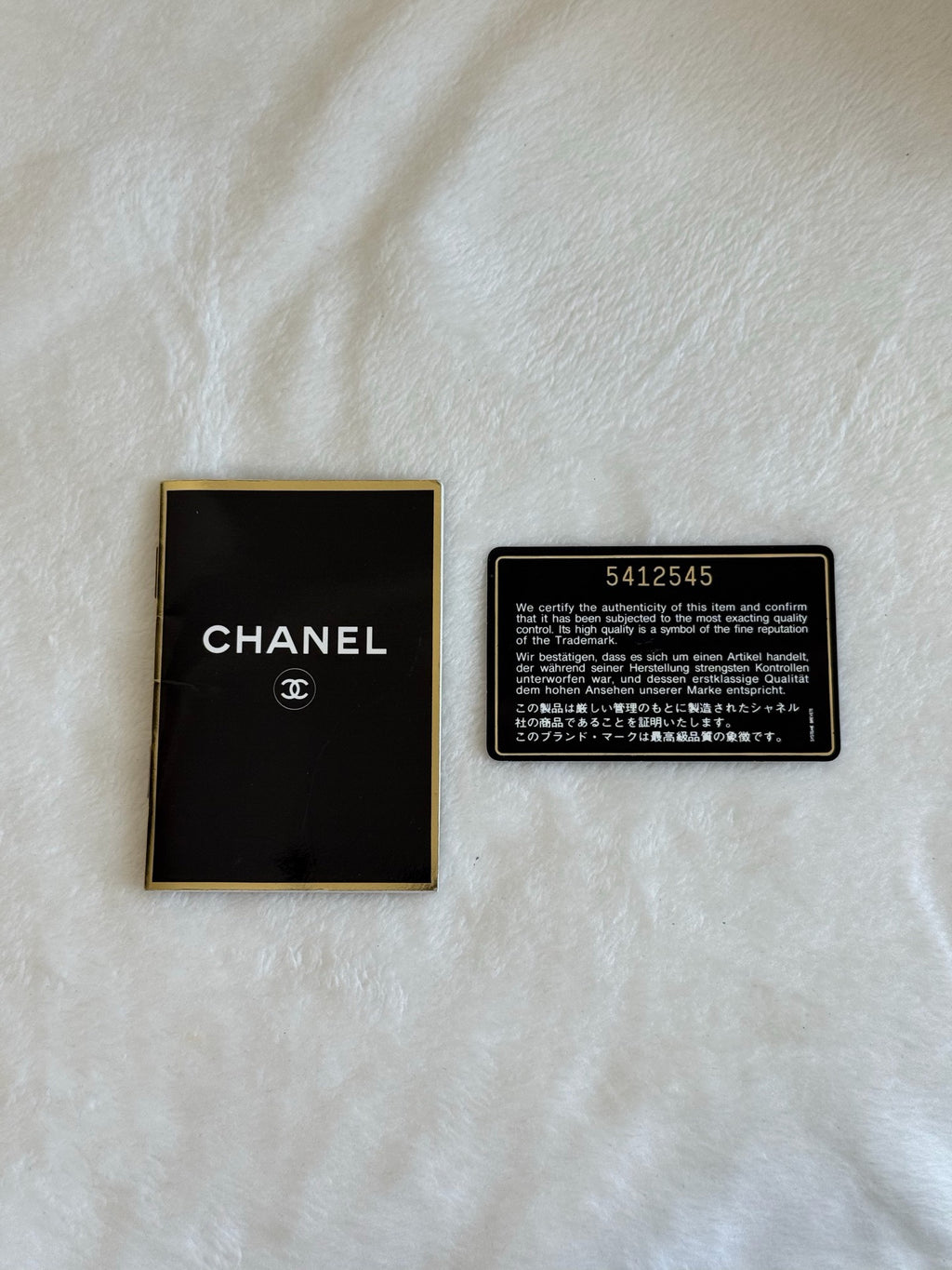 CHANEL Hilton Caiver Handbag