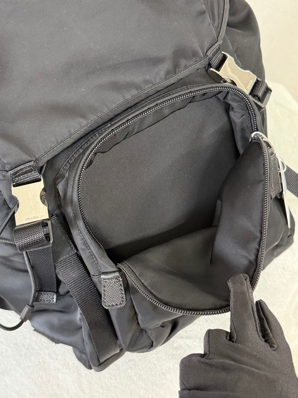 PRADA Parachute Nylon Backpack