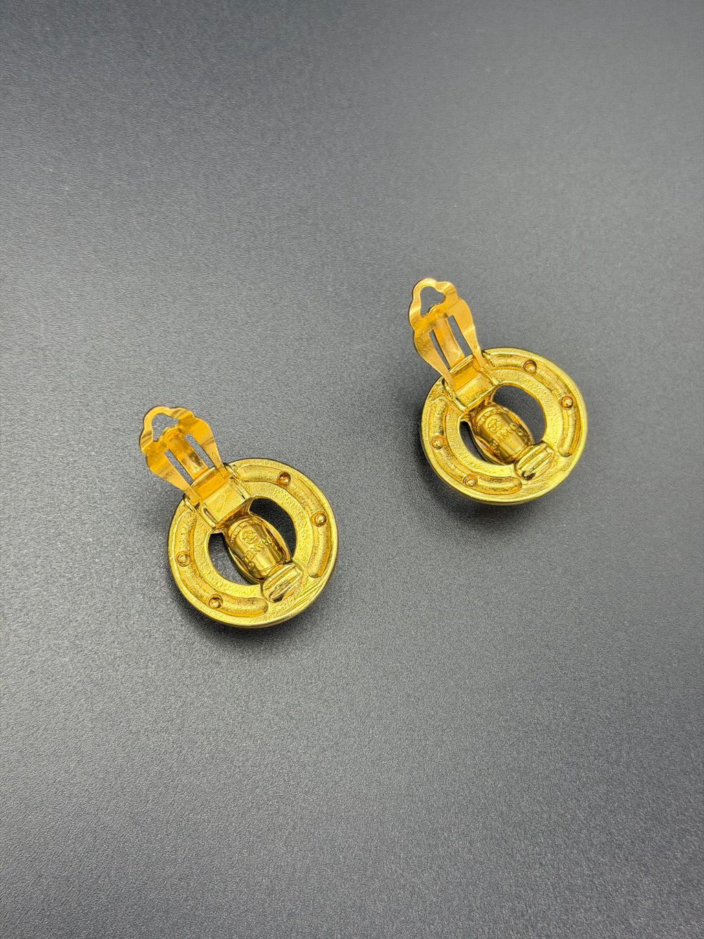CHANEL Double-C Earring Clips On