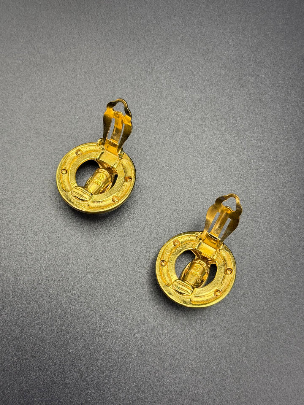CHANEL Double-C Earring Clips On