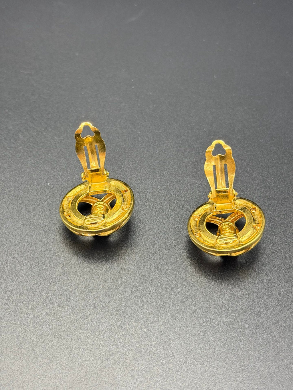 CHANEL Double-C Earring Clips On