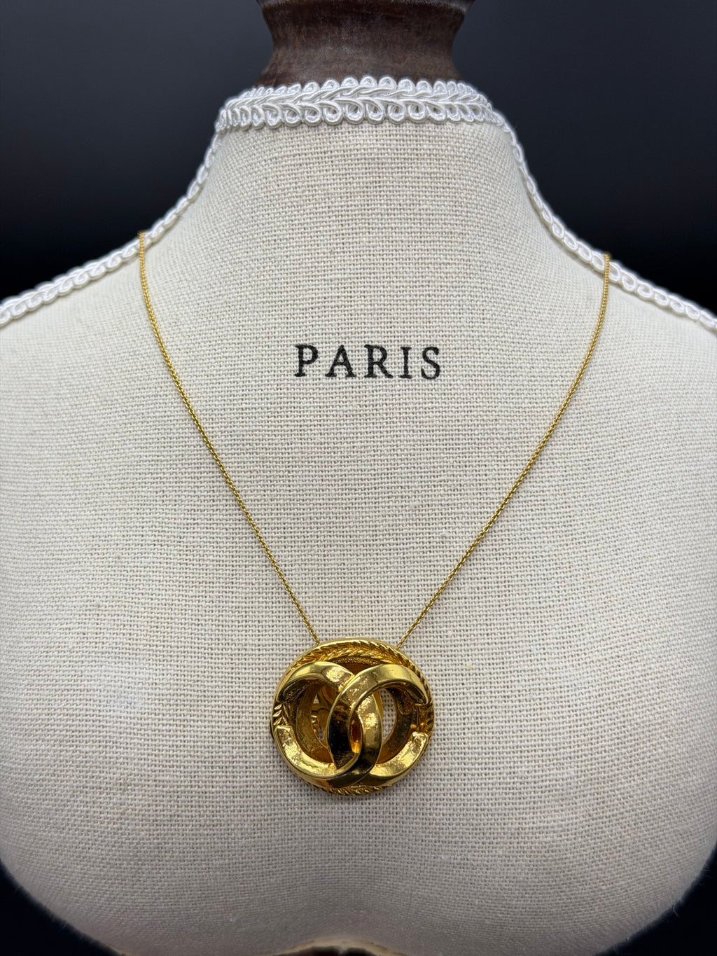CHANEL Double-C Earring Clips On