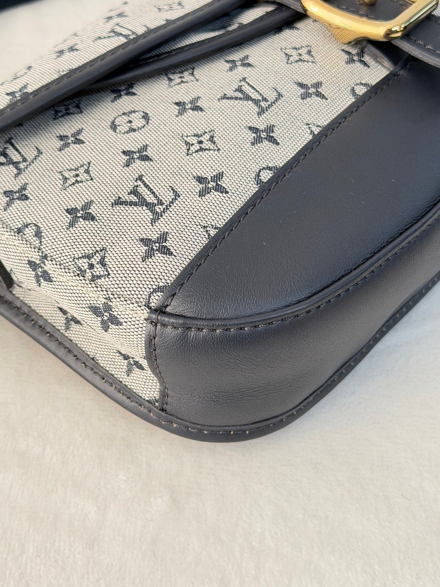 LOUIS VUITTON Denim Monogram Shoulderbag