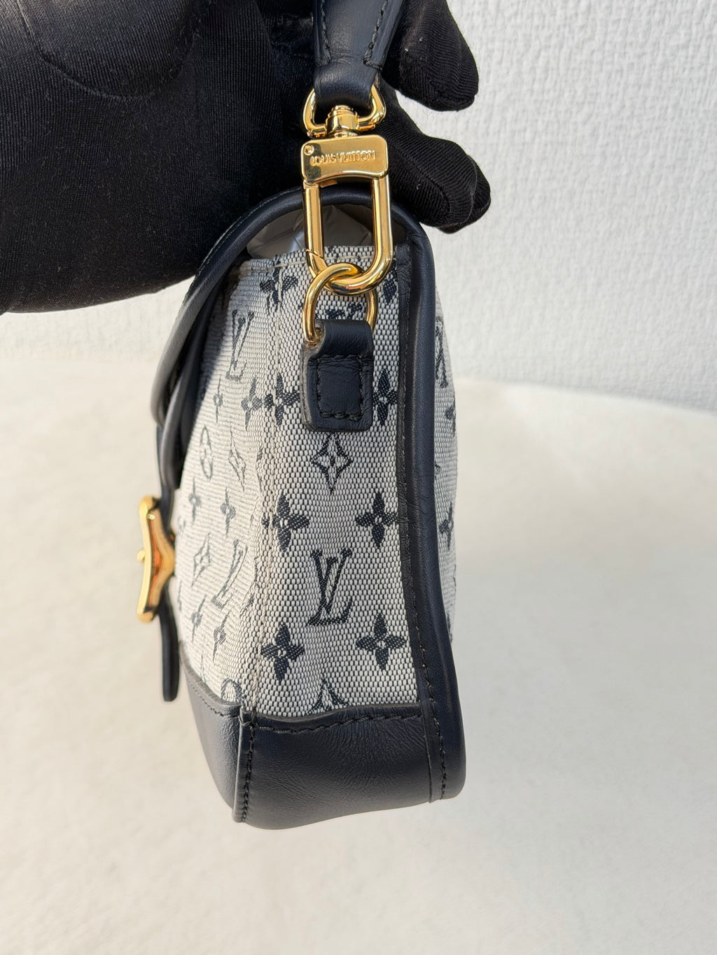 LOUIS VUITTON Denim Monogram Shoulderbag