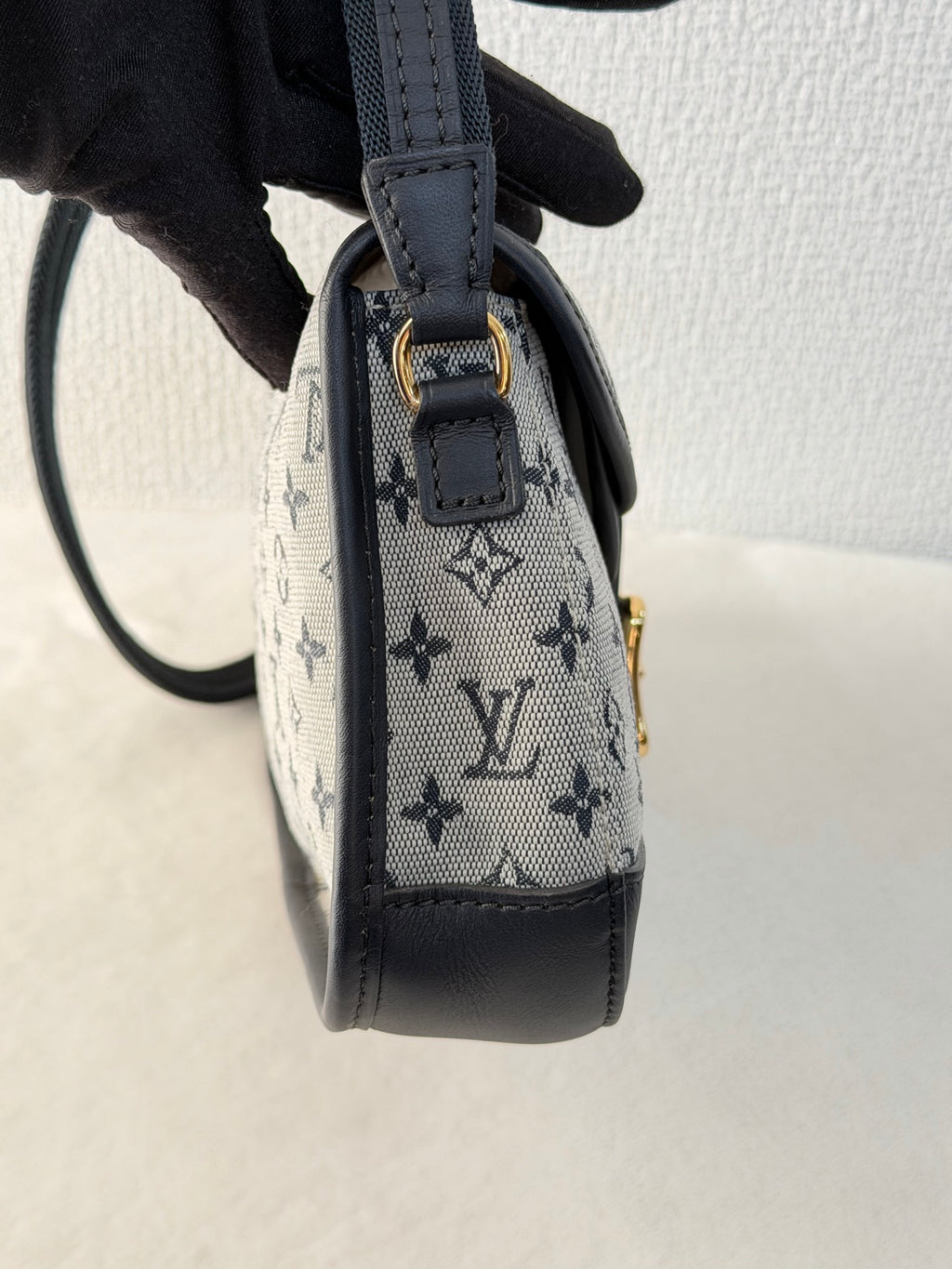LOUIS VUITTON Denim Monogram Shoulderbag