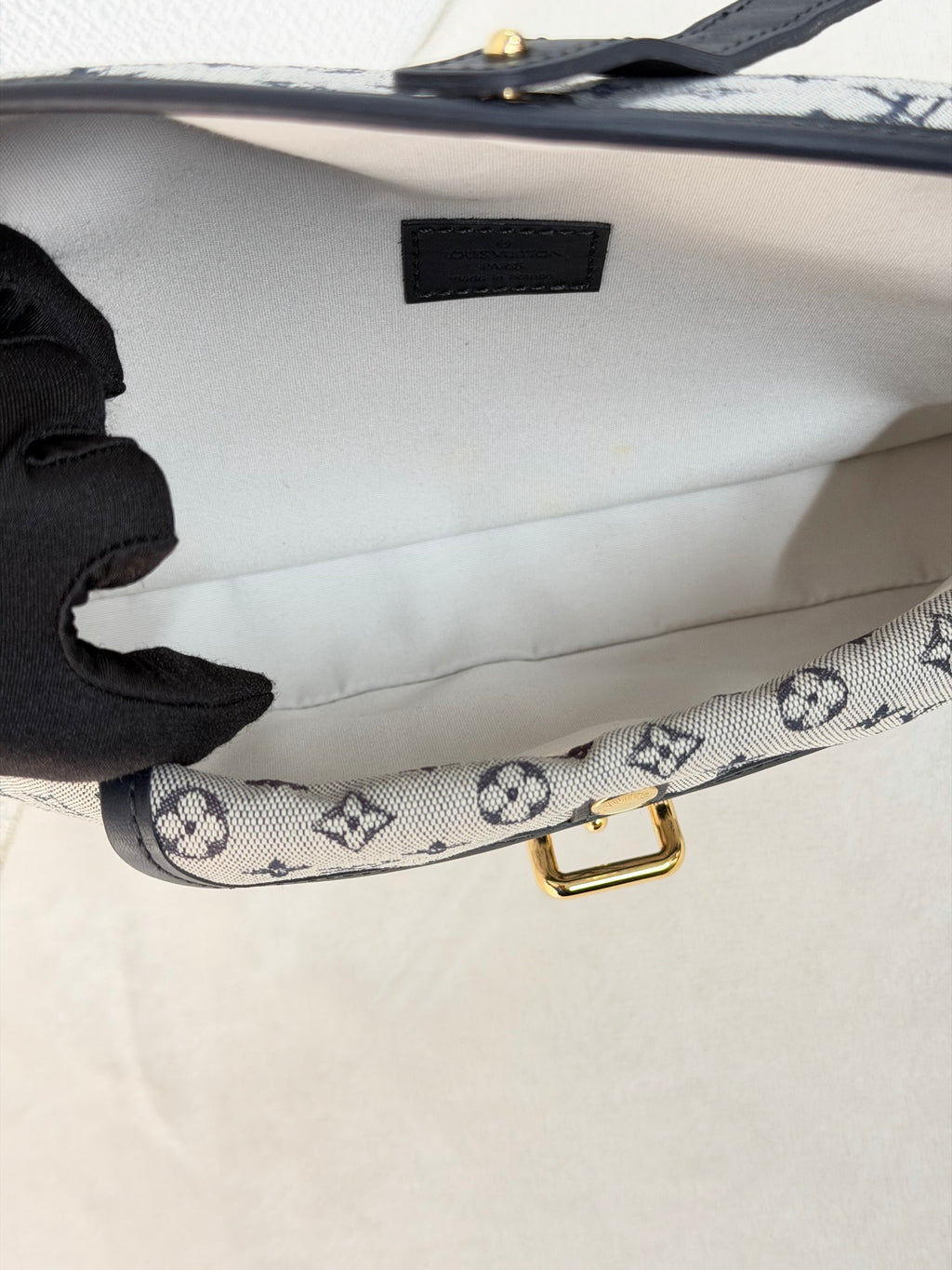 LOUIS VUITTON Denim Monogram Shoulderbag