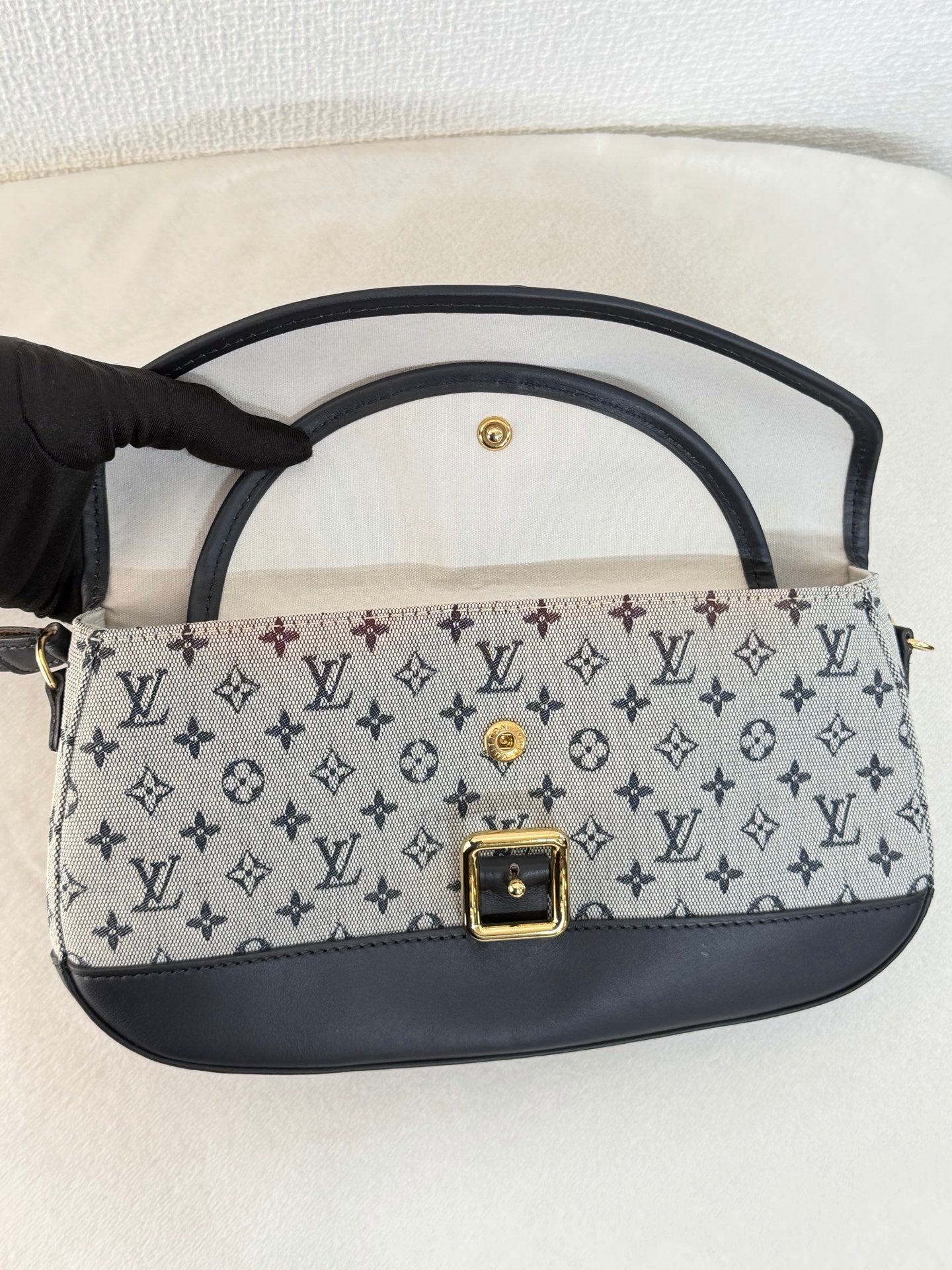 LOUIS VUITTON Denim Monogram Shoulderbag