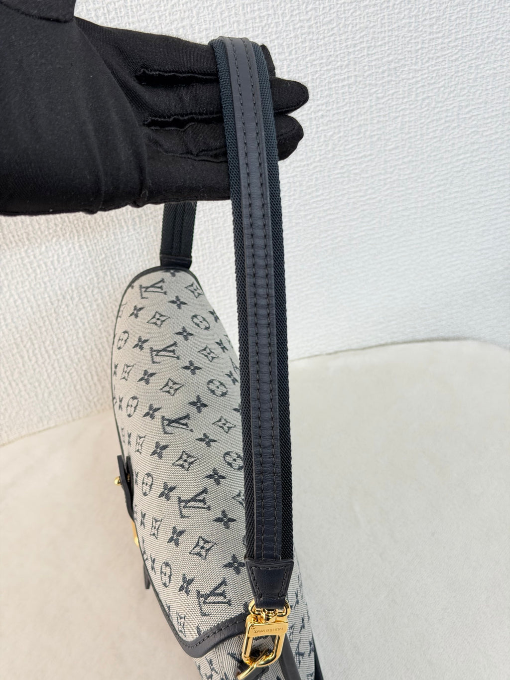 LOUIS VUITTON Denim Monogram Shoulderbag