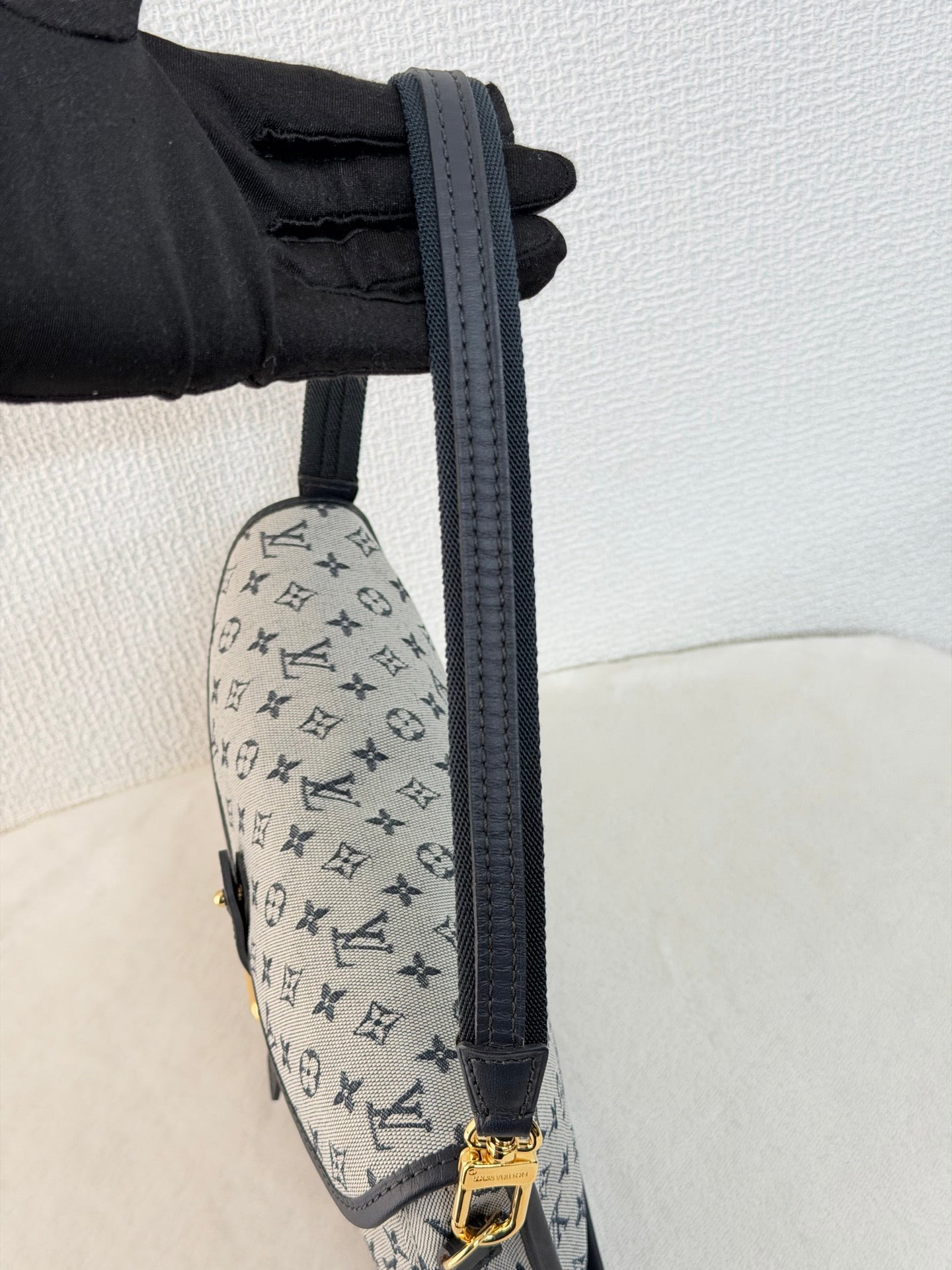 LOUIS VUITTON Denim Monogram Shoulderbag