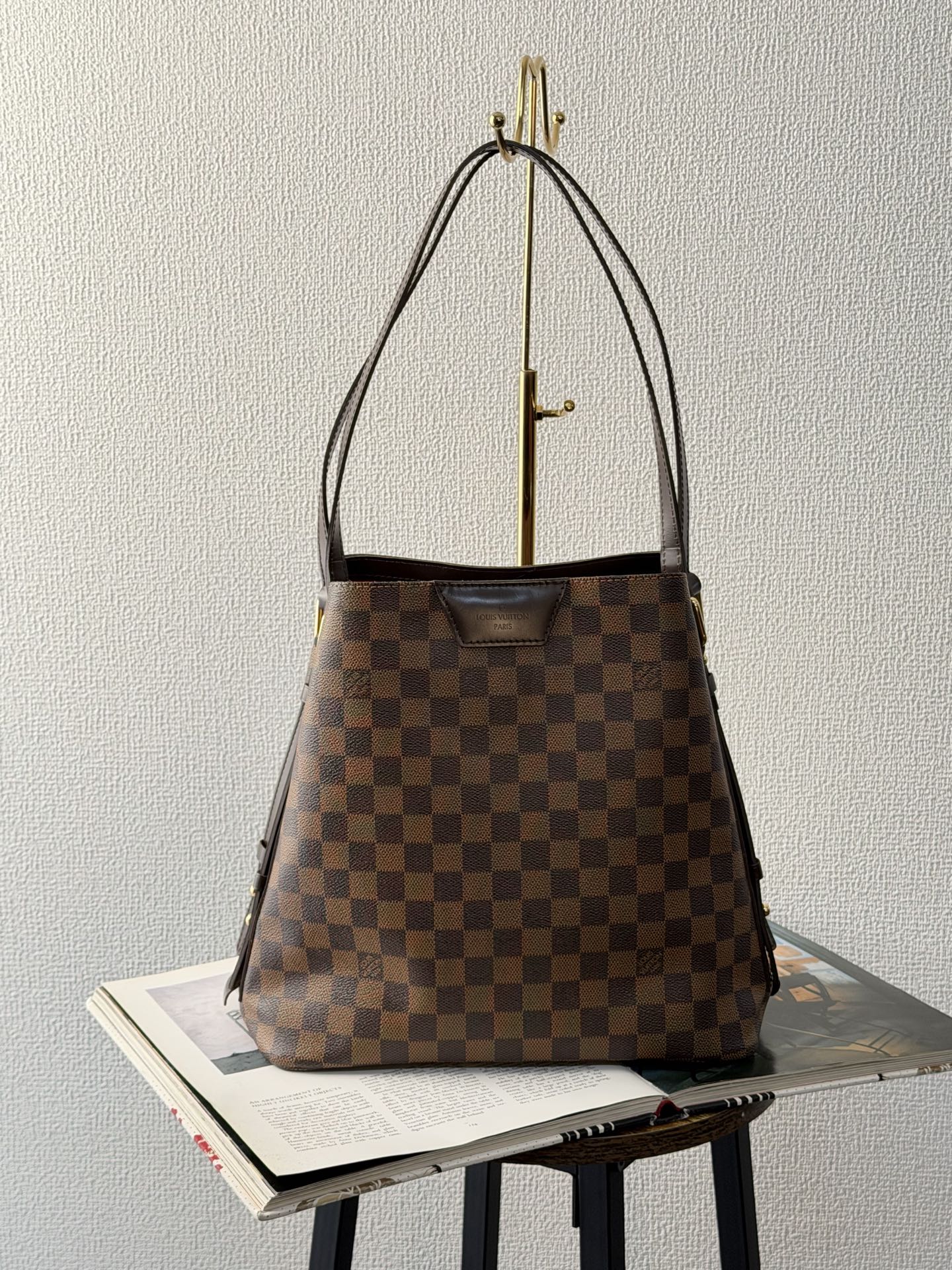 LOUIS VUITTON Damier Cabas Rivington Totebag