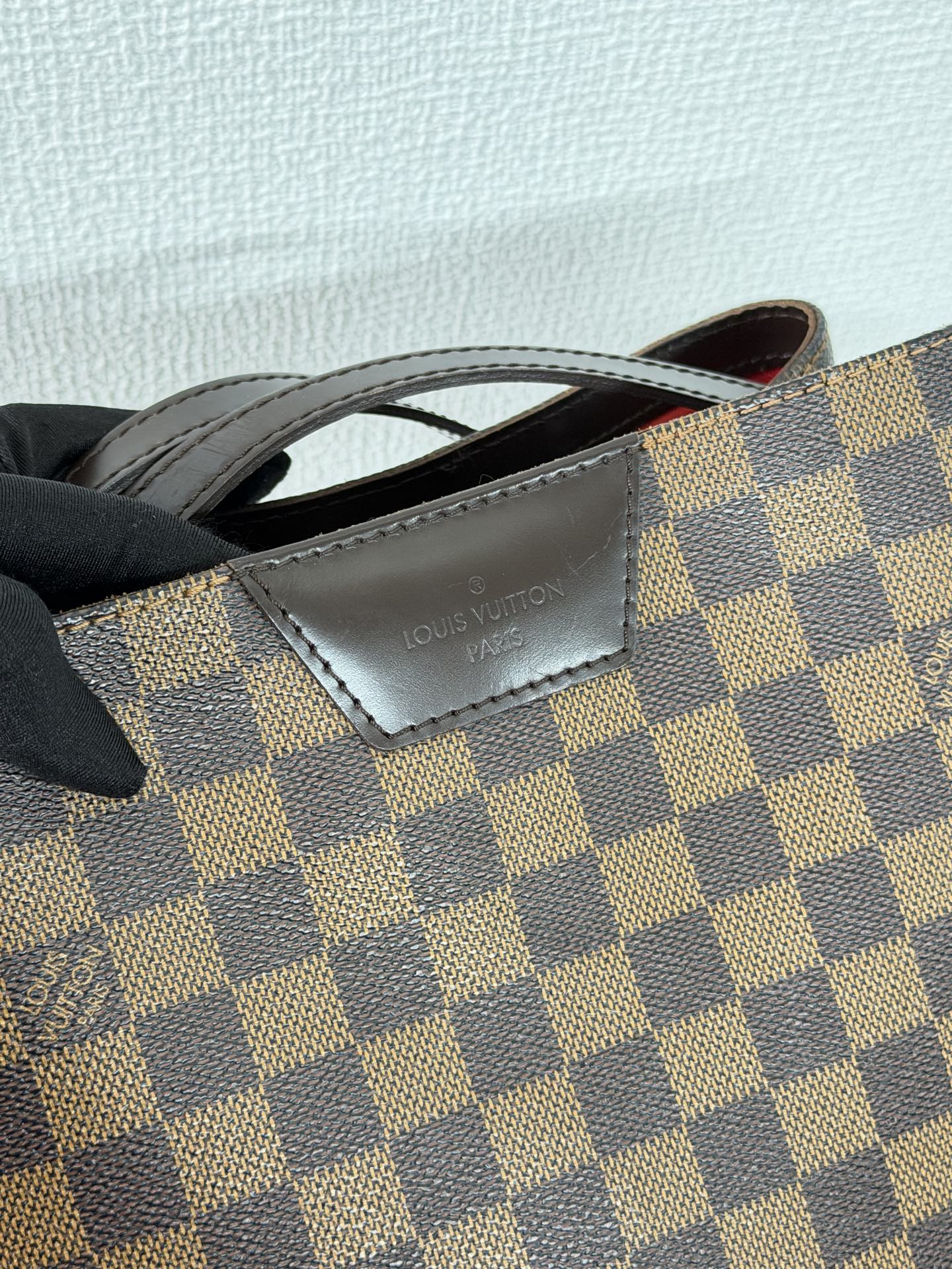 LOUIS VUITTON Damier Cabas Rivington Totebag