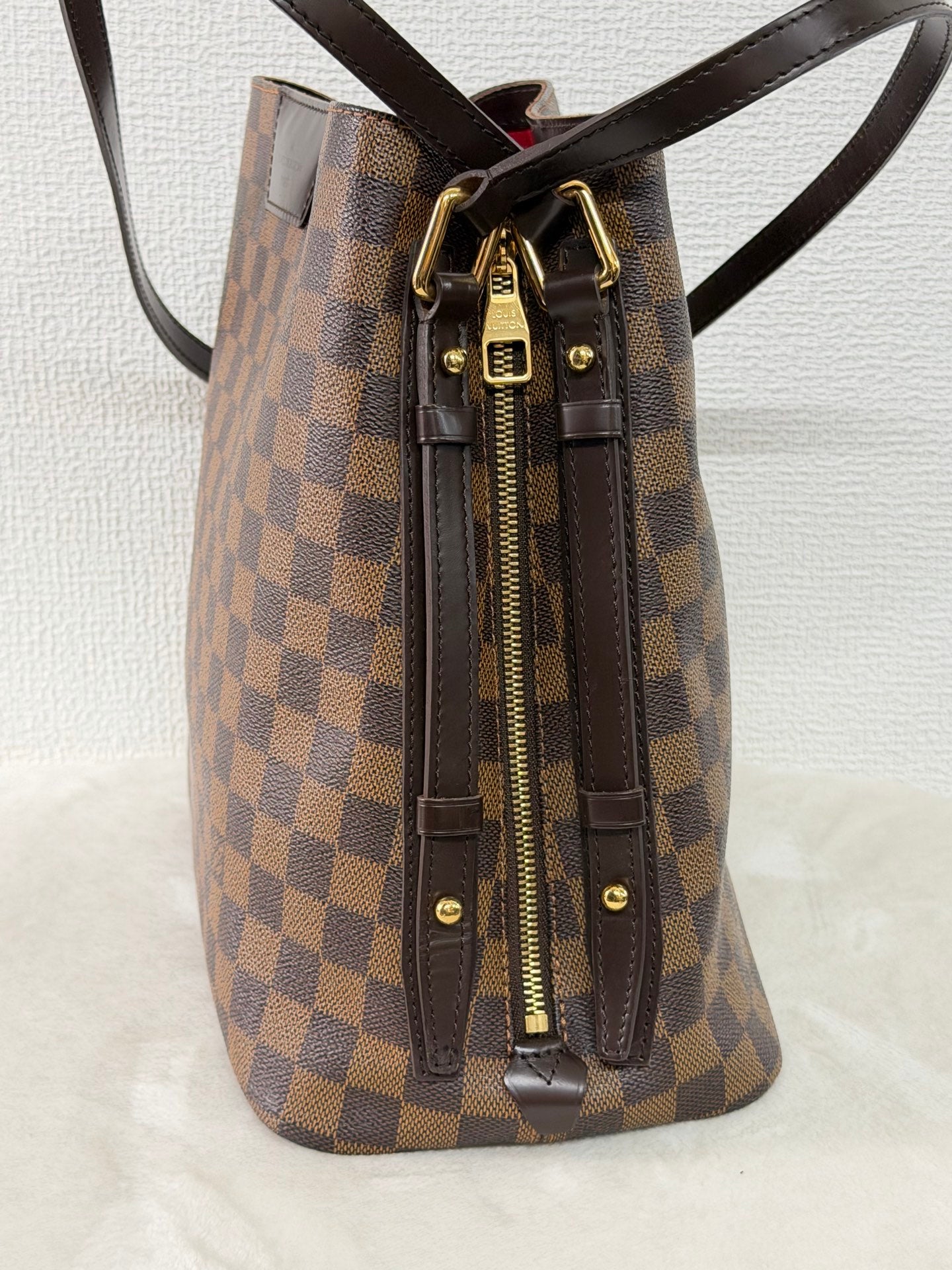 LOUIS VUITTON Damier Cabas Rivington Totebag