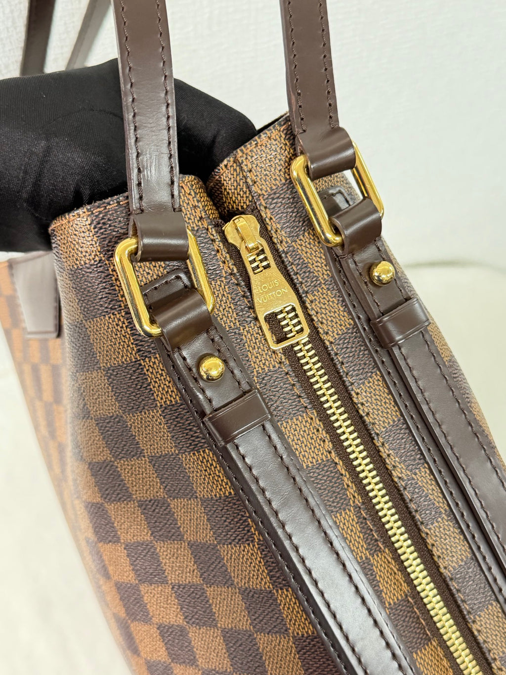 LOUIS VUITTON Damier Cabas Rivington Totebag