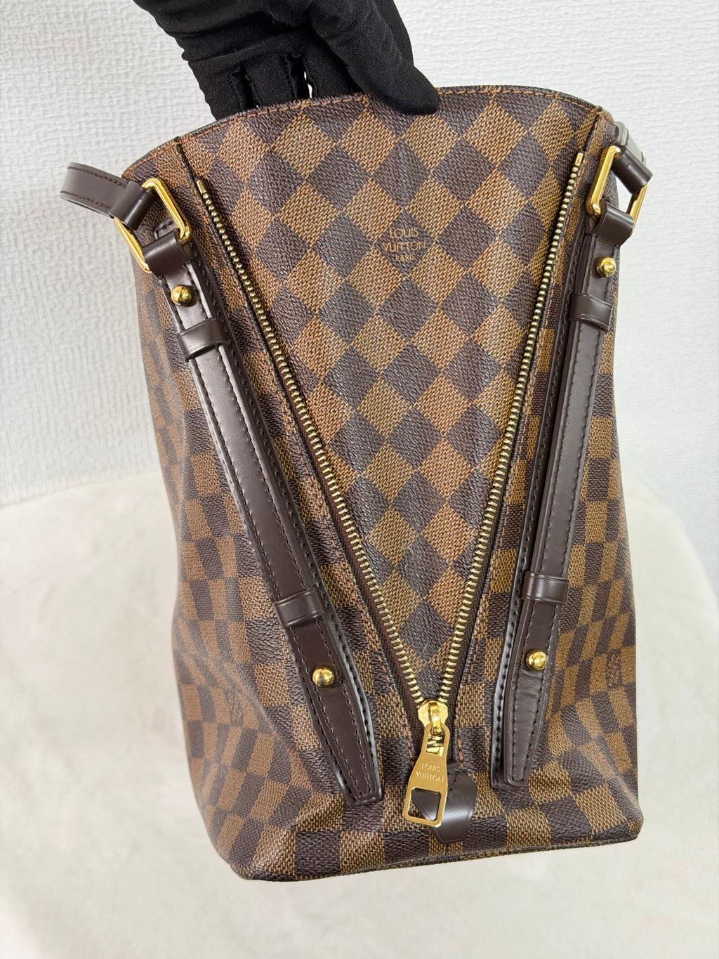 LOUIS VUITTON Damier Cabas Rivington Totebag