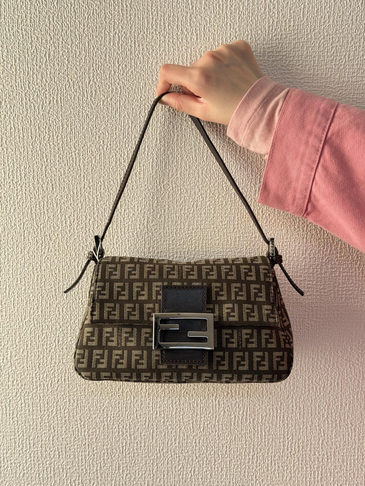 FENDI Zuccacino Baguette